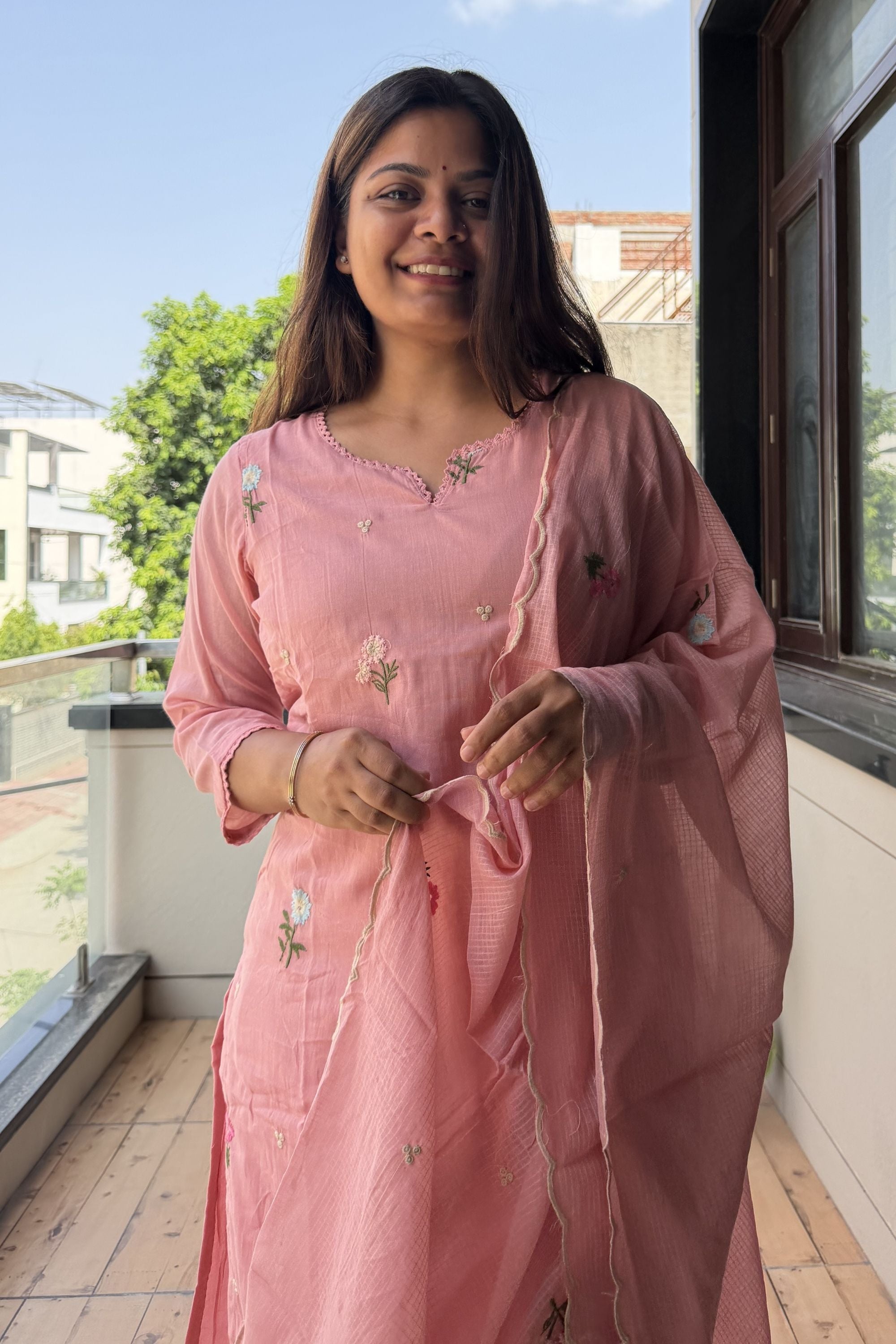 Dupatta Pant Set