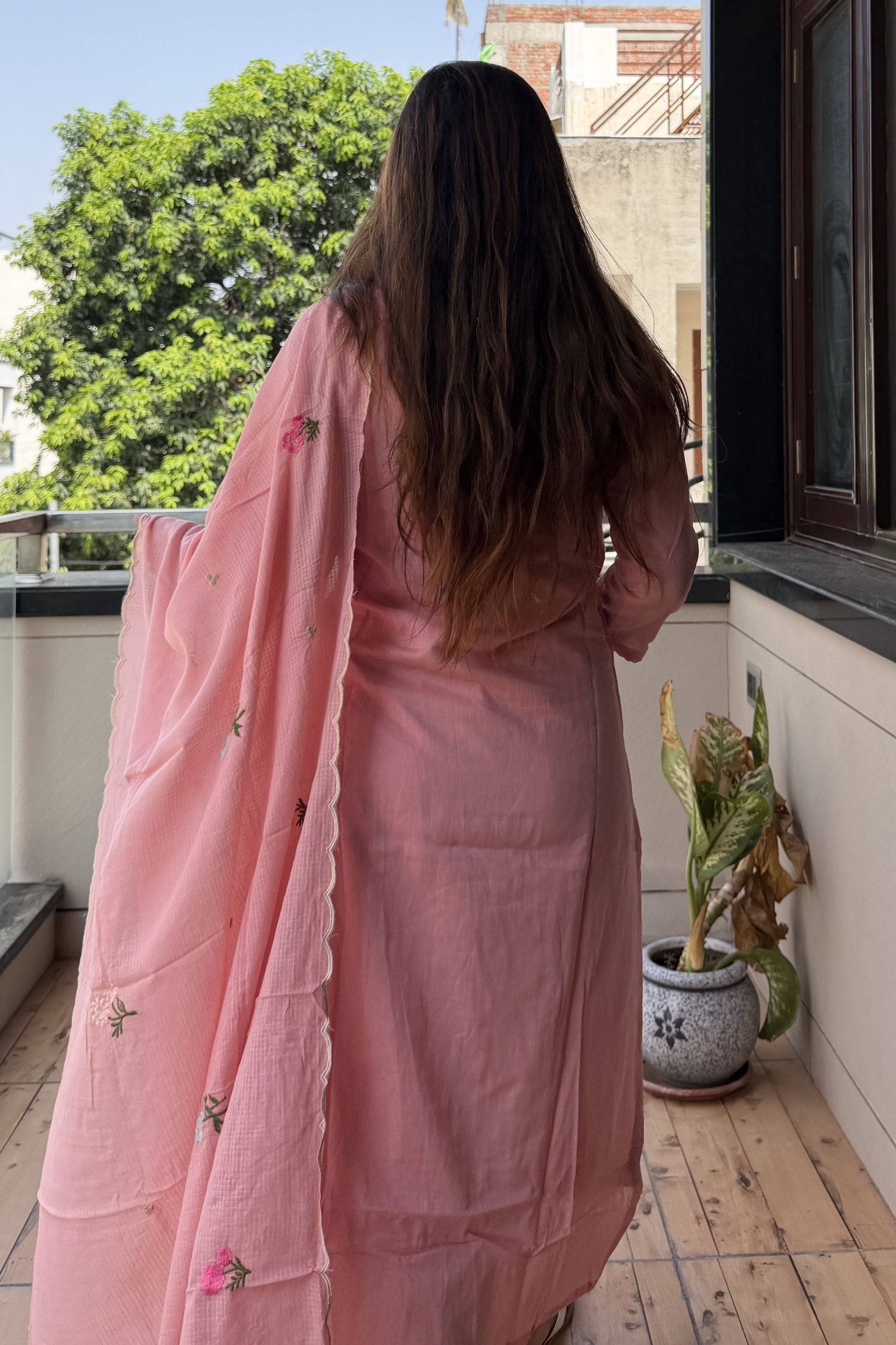 Dupatta Pant Set