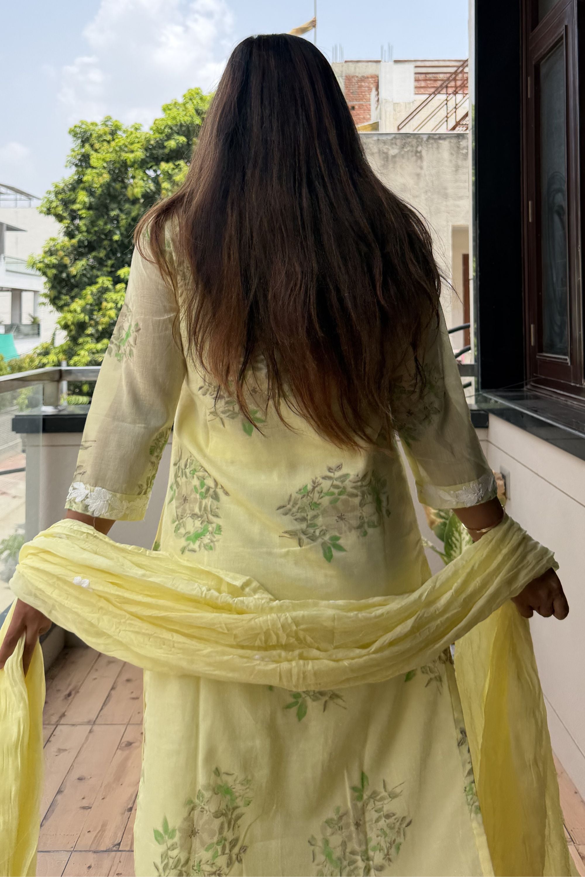 Dupatta Pant Set