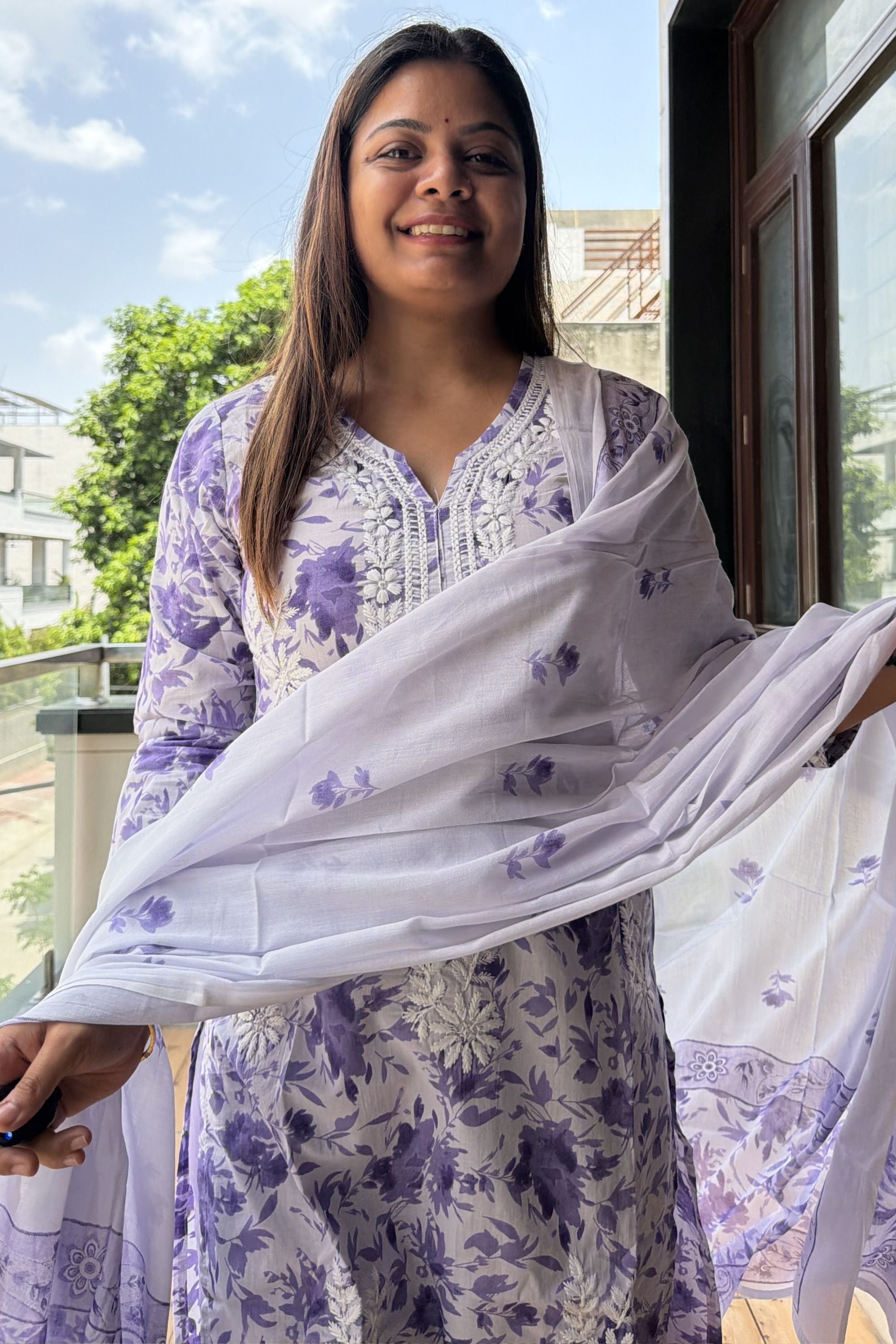 Dupatta Pant Set