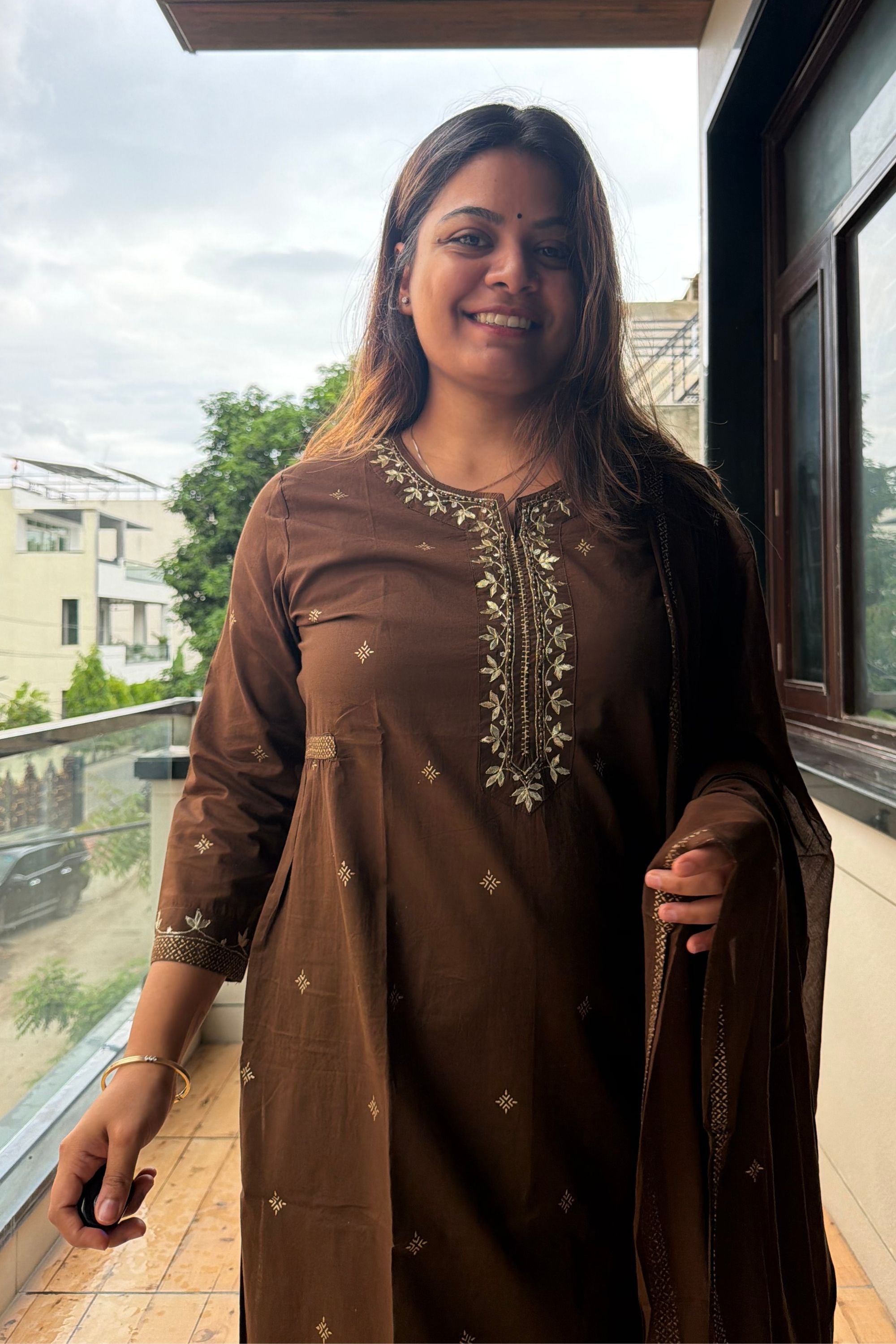 Dupatta Pant Set