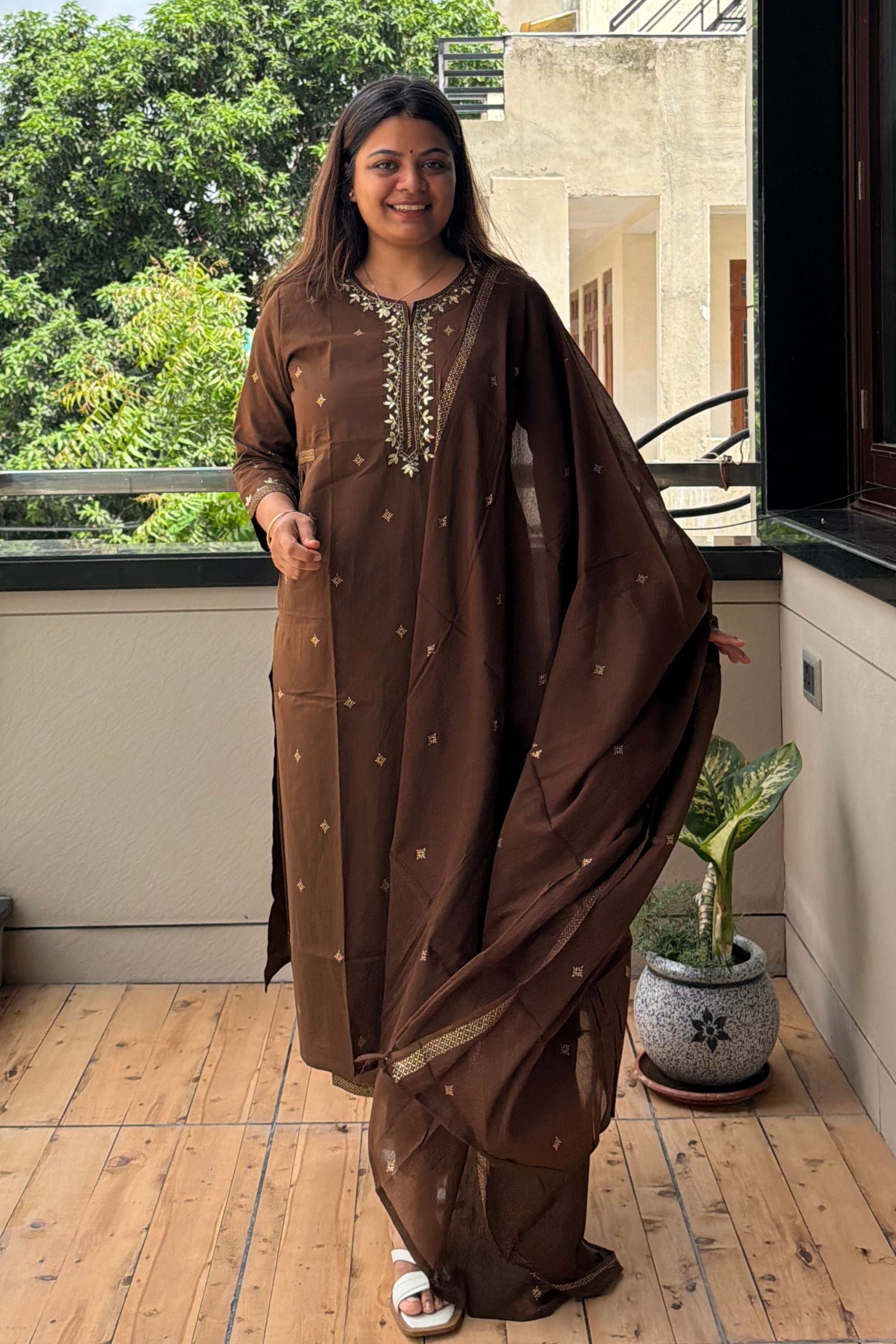 Dupatta Pant Set
