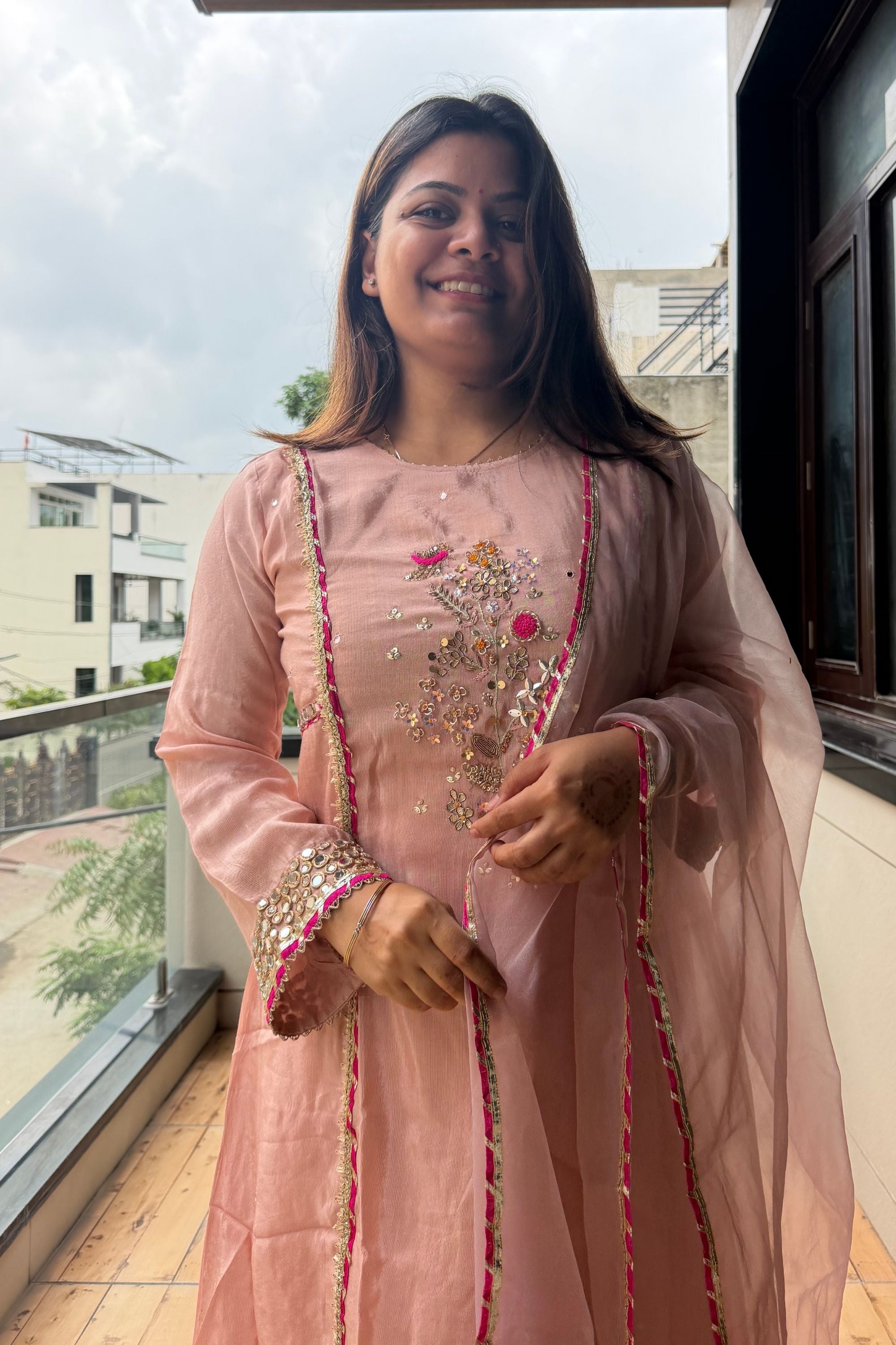 Dupatta Pant Set