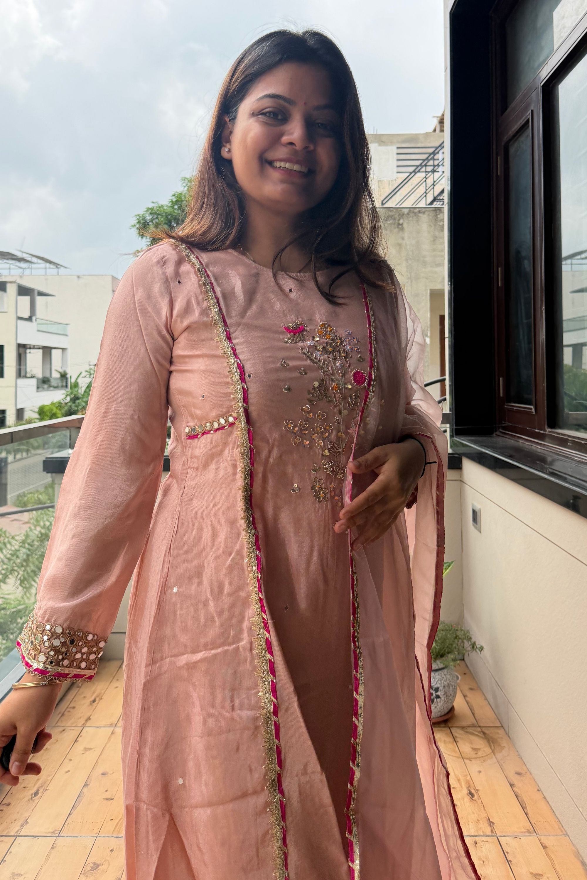 Dupatta Pant Set
