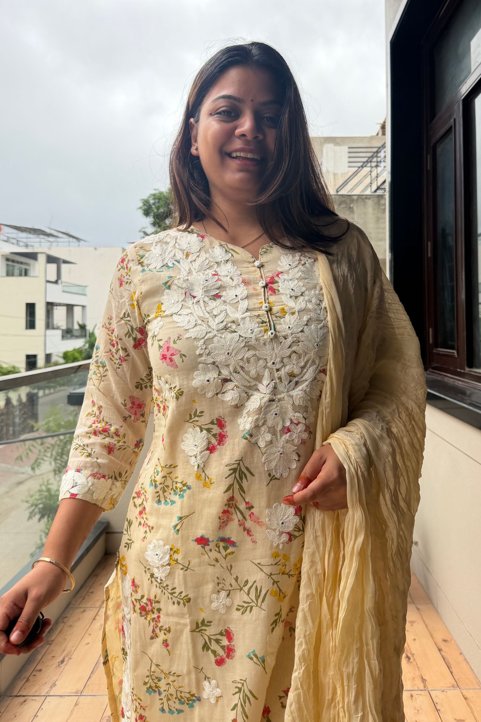 Dupatta Pant Set