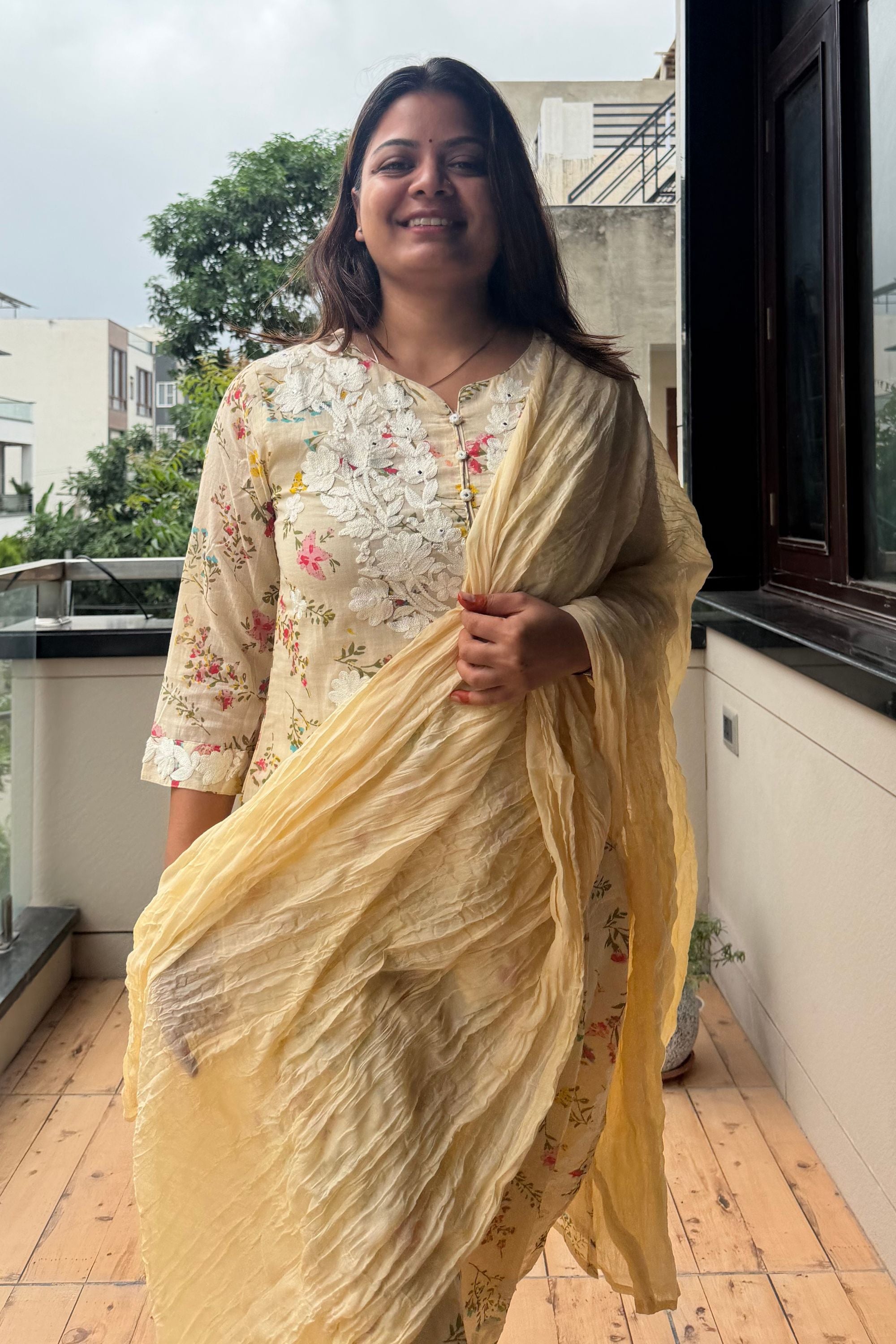 Dupatta Pant Set