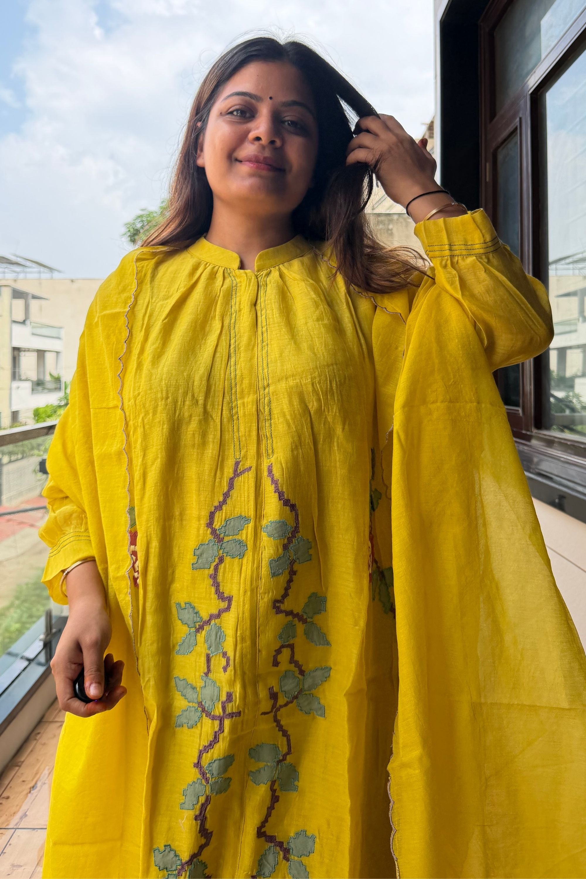 Dupatta Pant Set