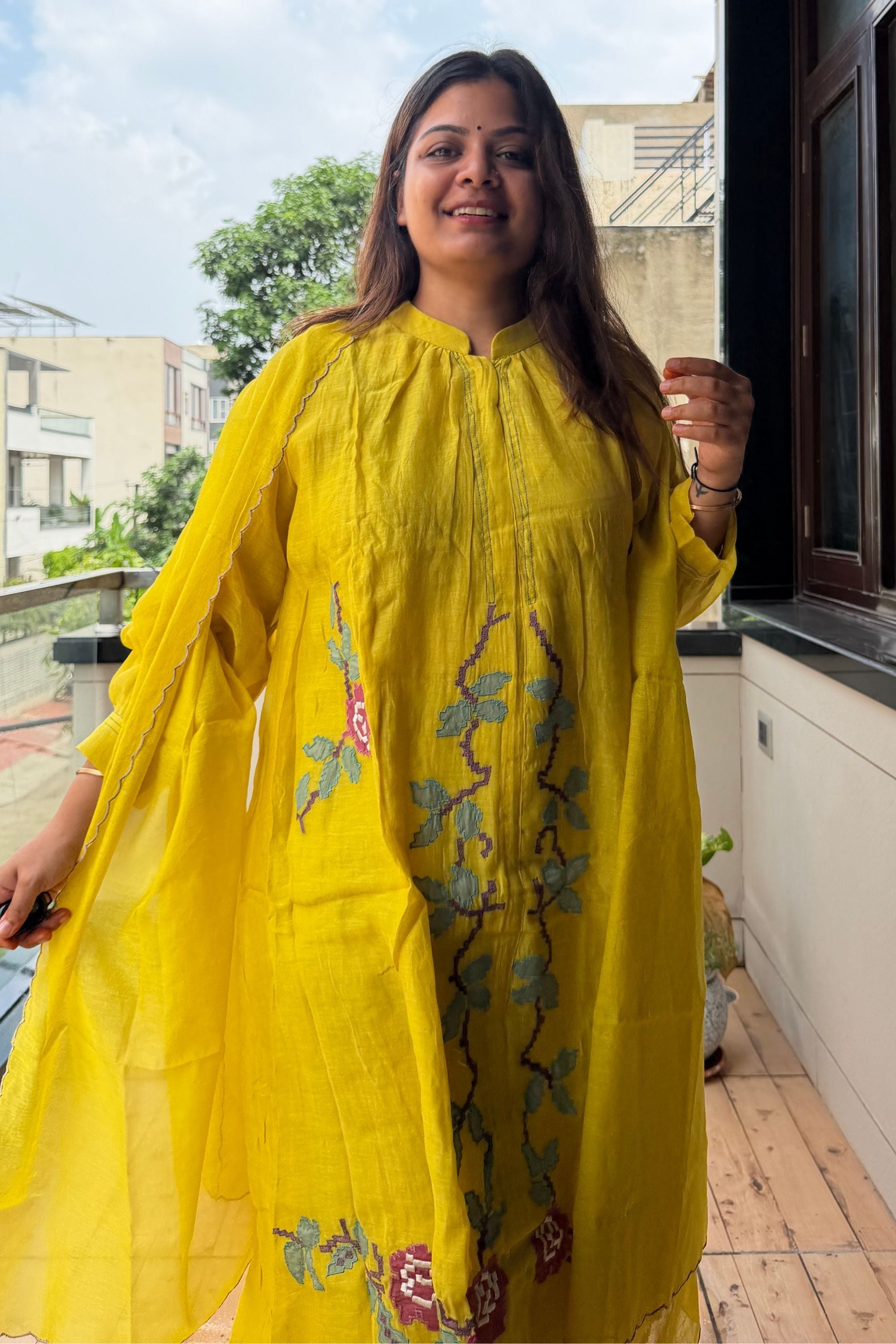Dupatta Pant Set