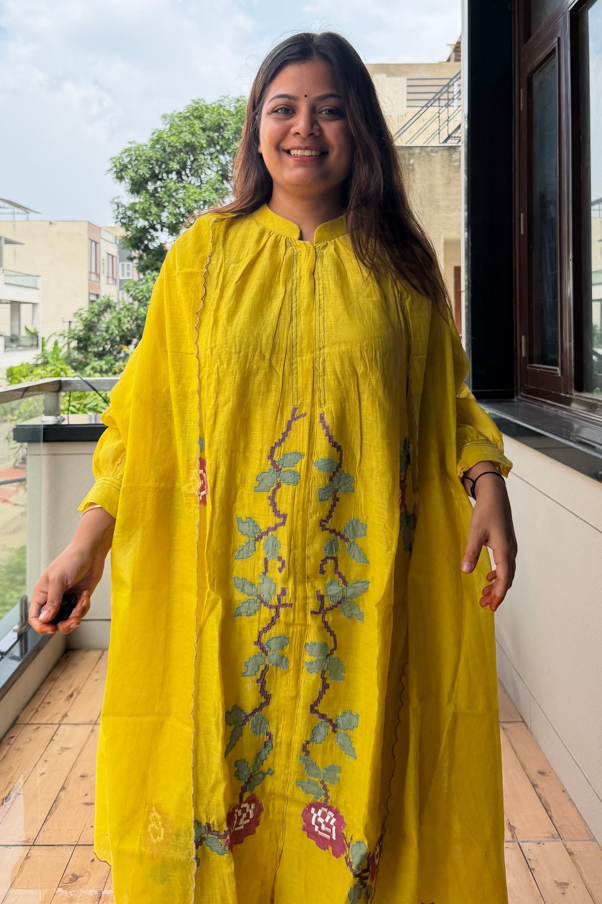 Dupatta Pant Set