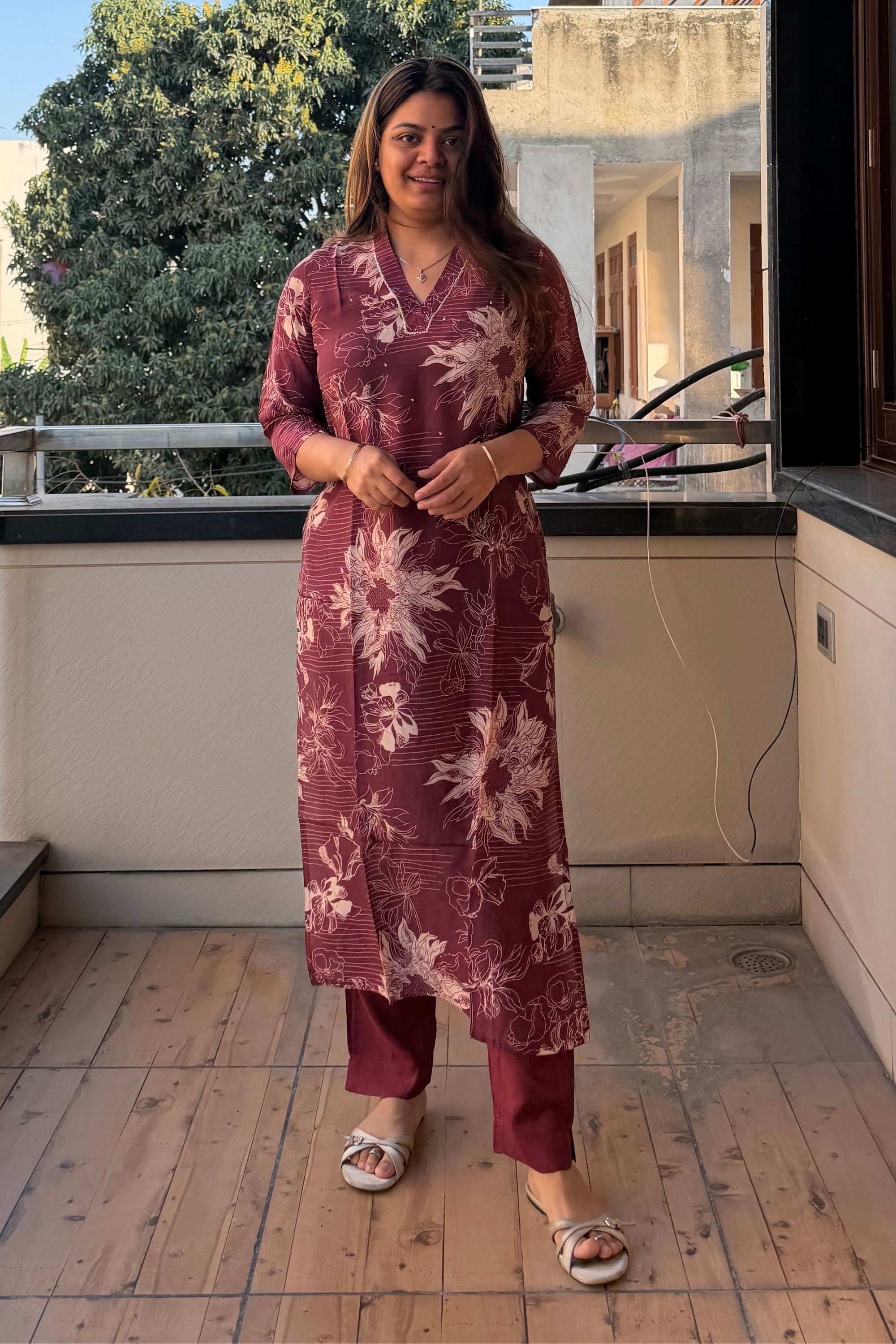 Kurti Pant Set