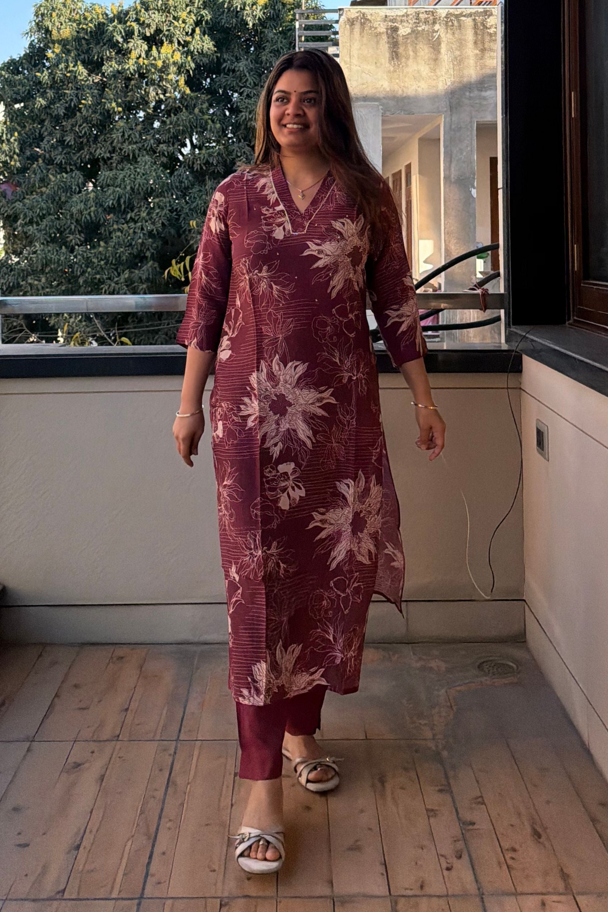 Kurti Pant Set