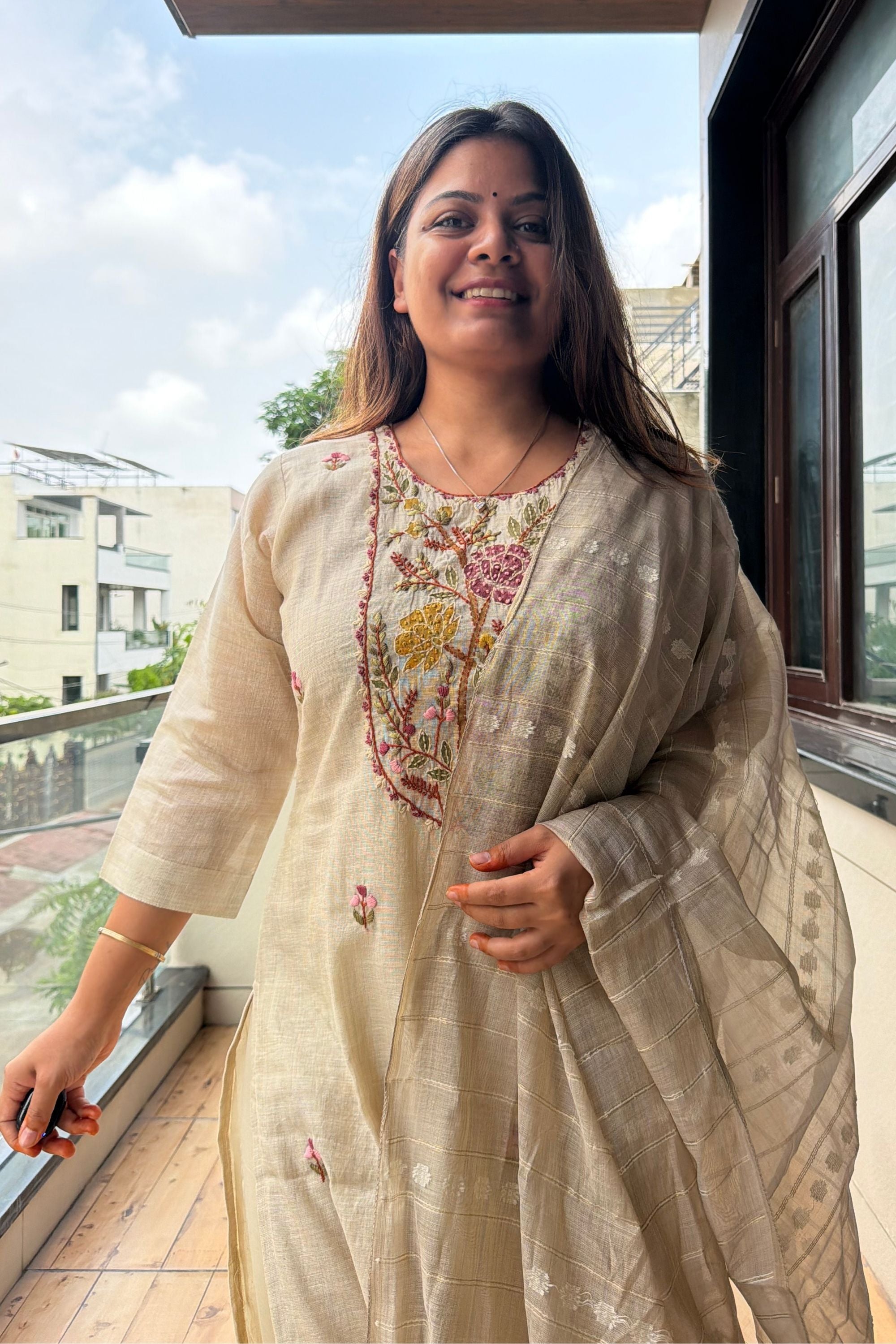 Dupatta Pant Set
