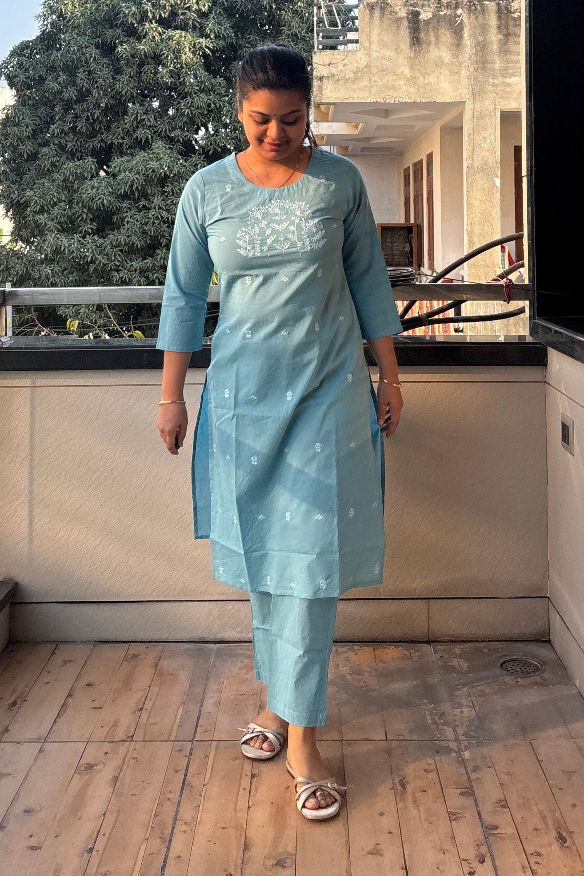 Kurti Pant Set