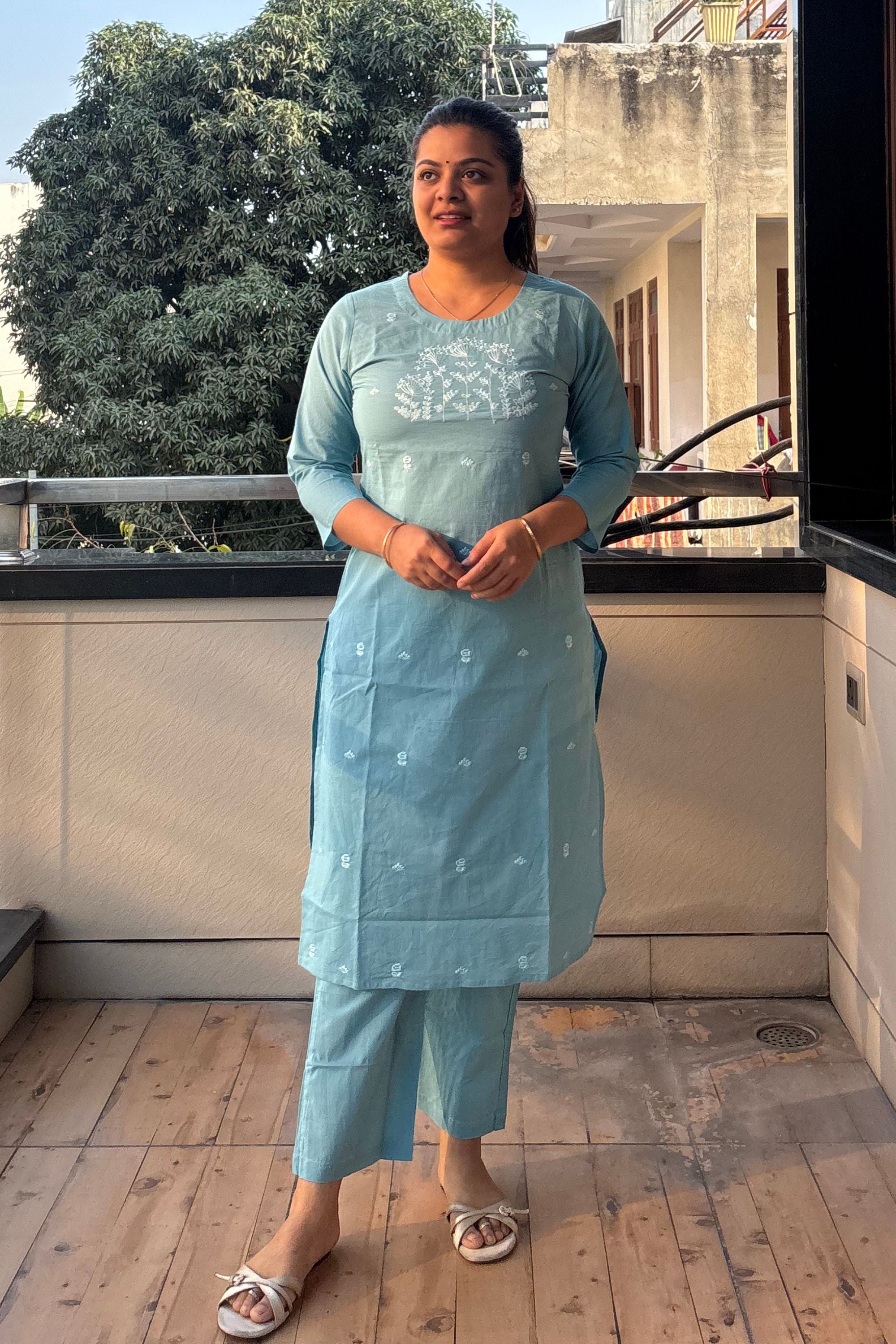 Kurti Pant Set