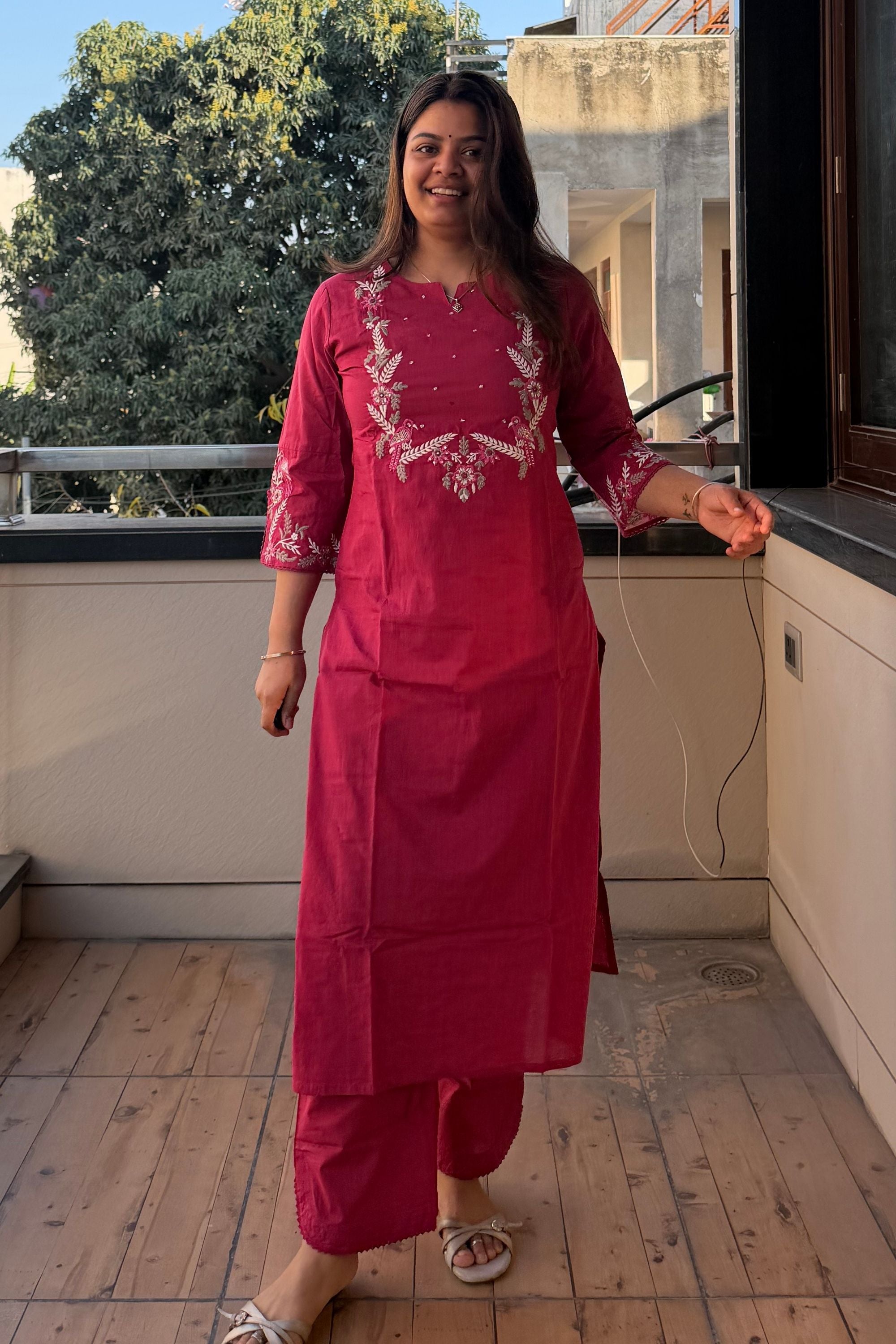Kurti Pant Set