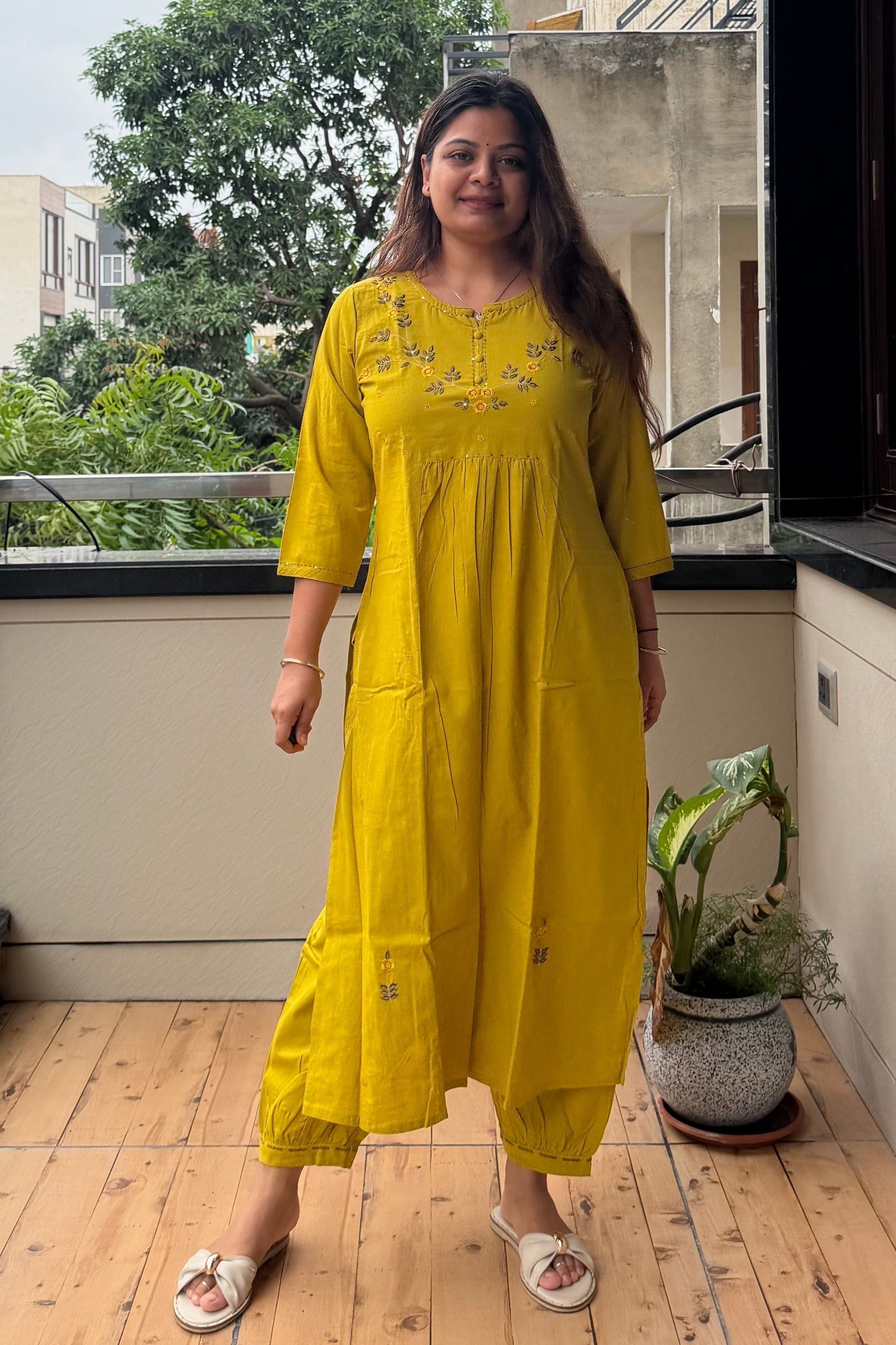 Kurti Pant Set