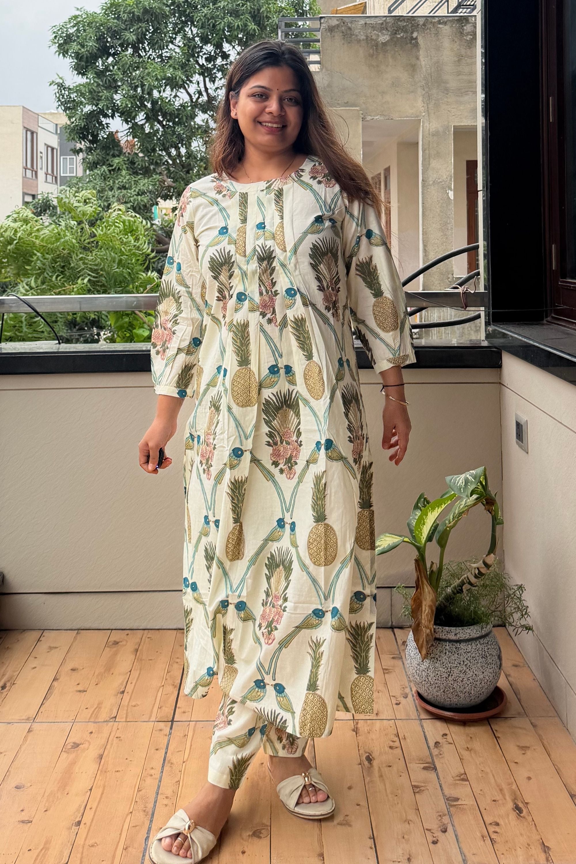Kurti Pant Set