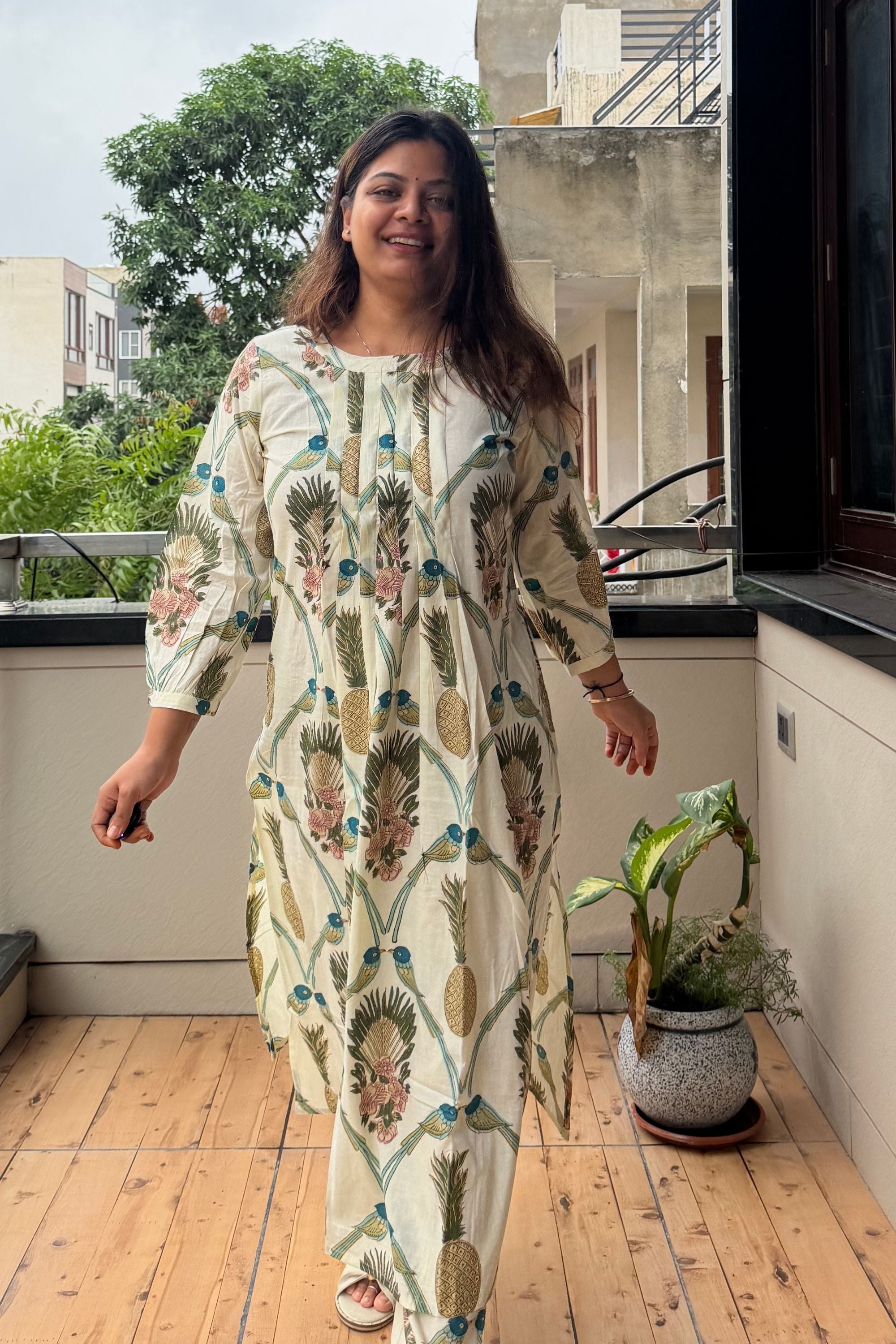 Kurti Pant Set