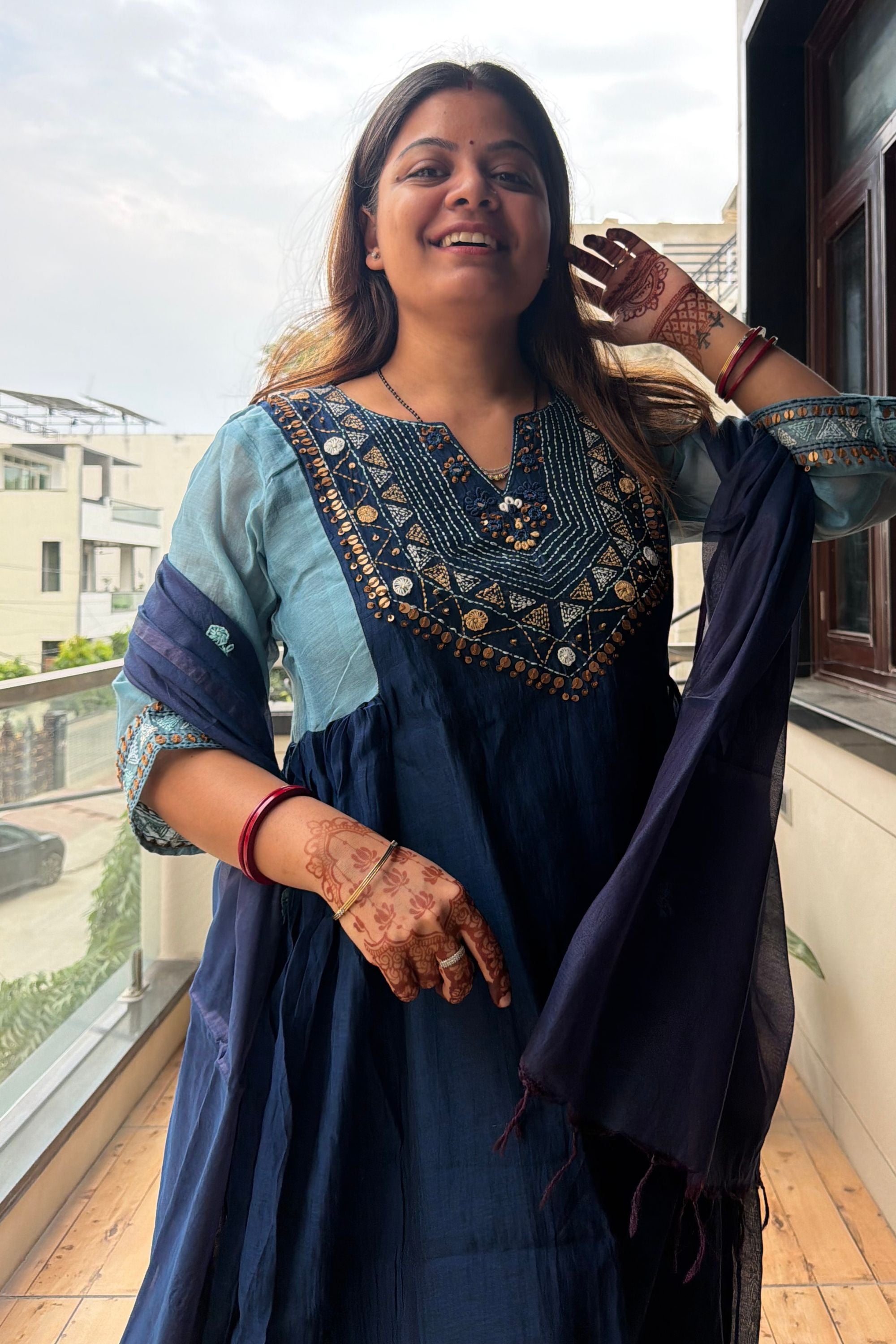 Dupatta Pant Set