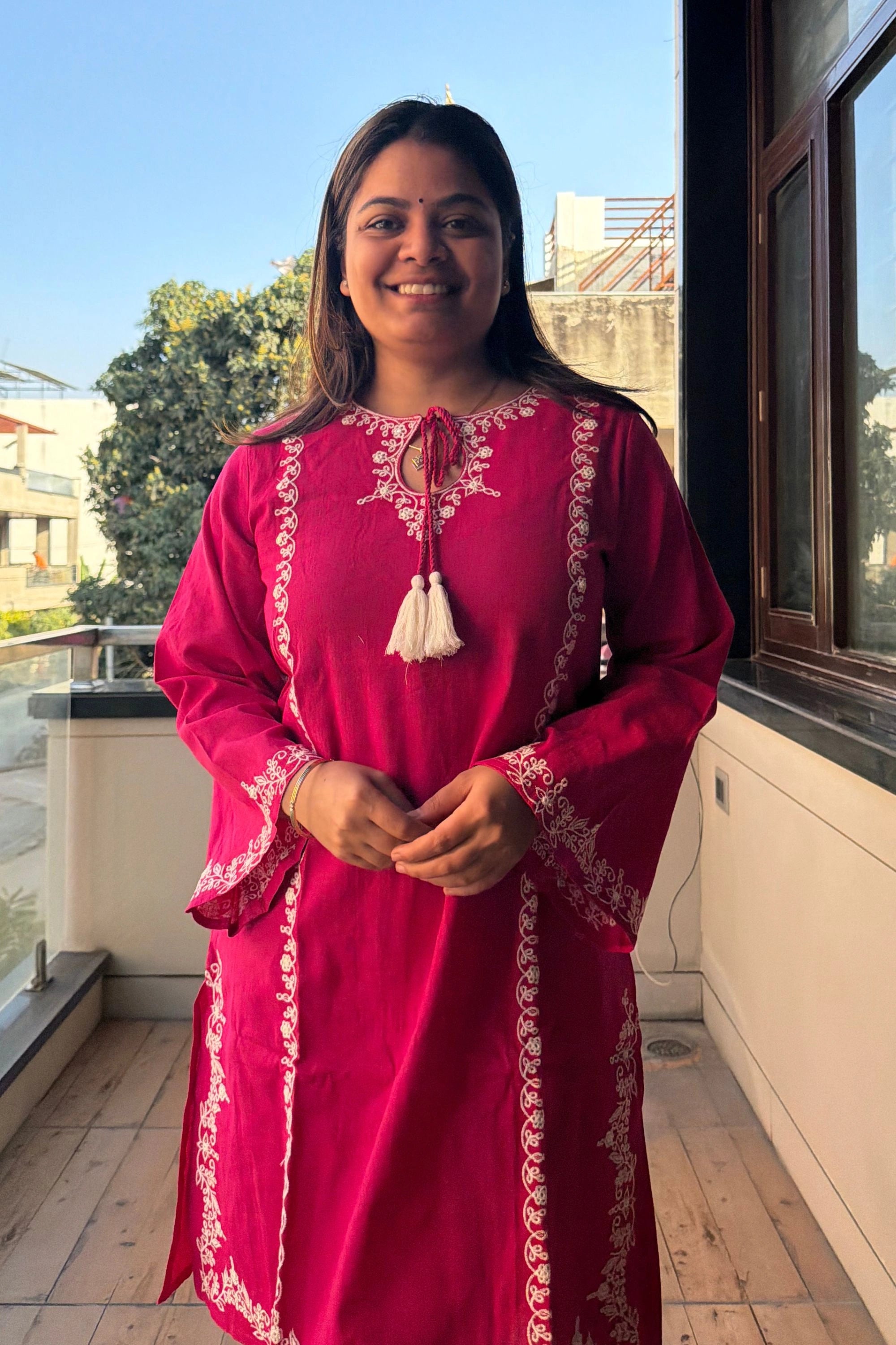 Pakistani Kurti Pant Set