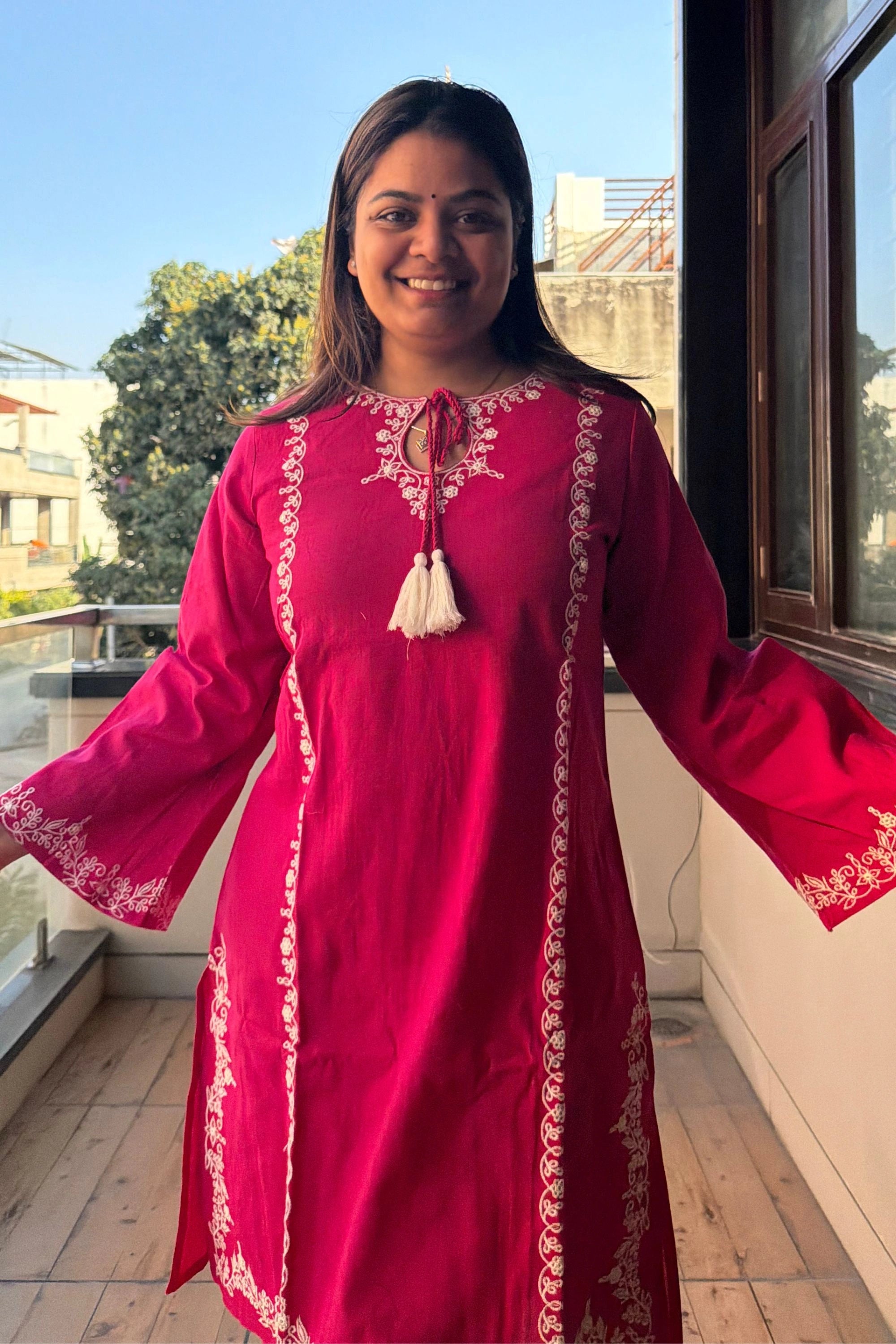 Pakistani Kurti Pant Set