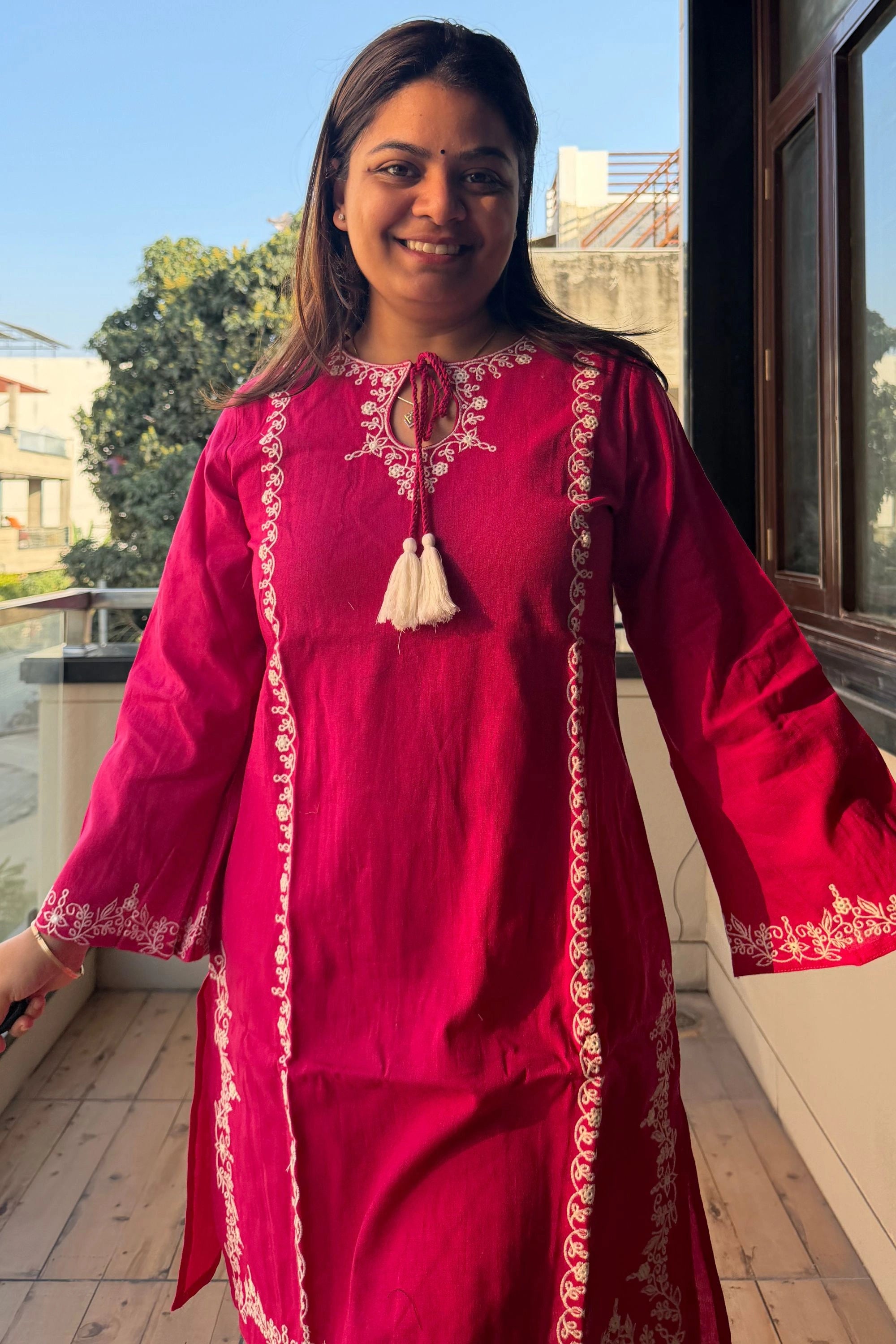 Pakistani Kurti Pant Set