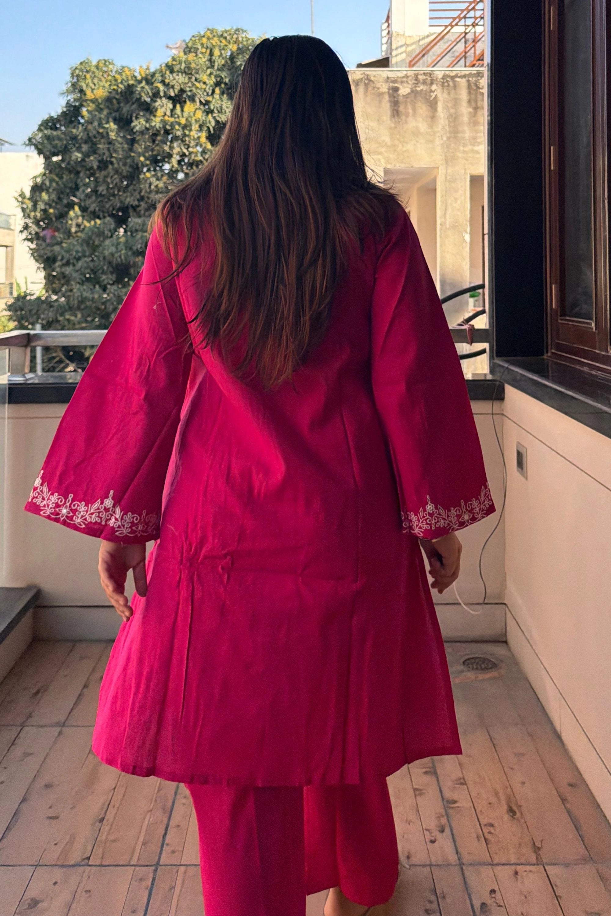 Pakistani Kurti Pant Set