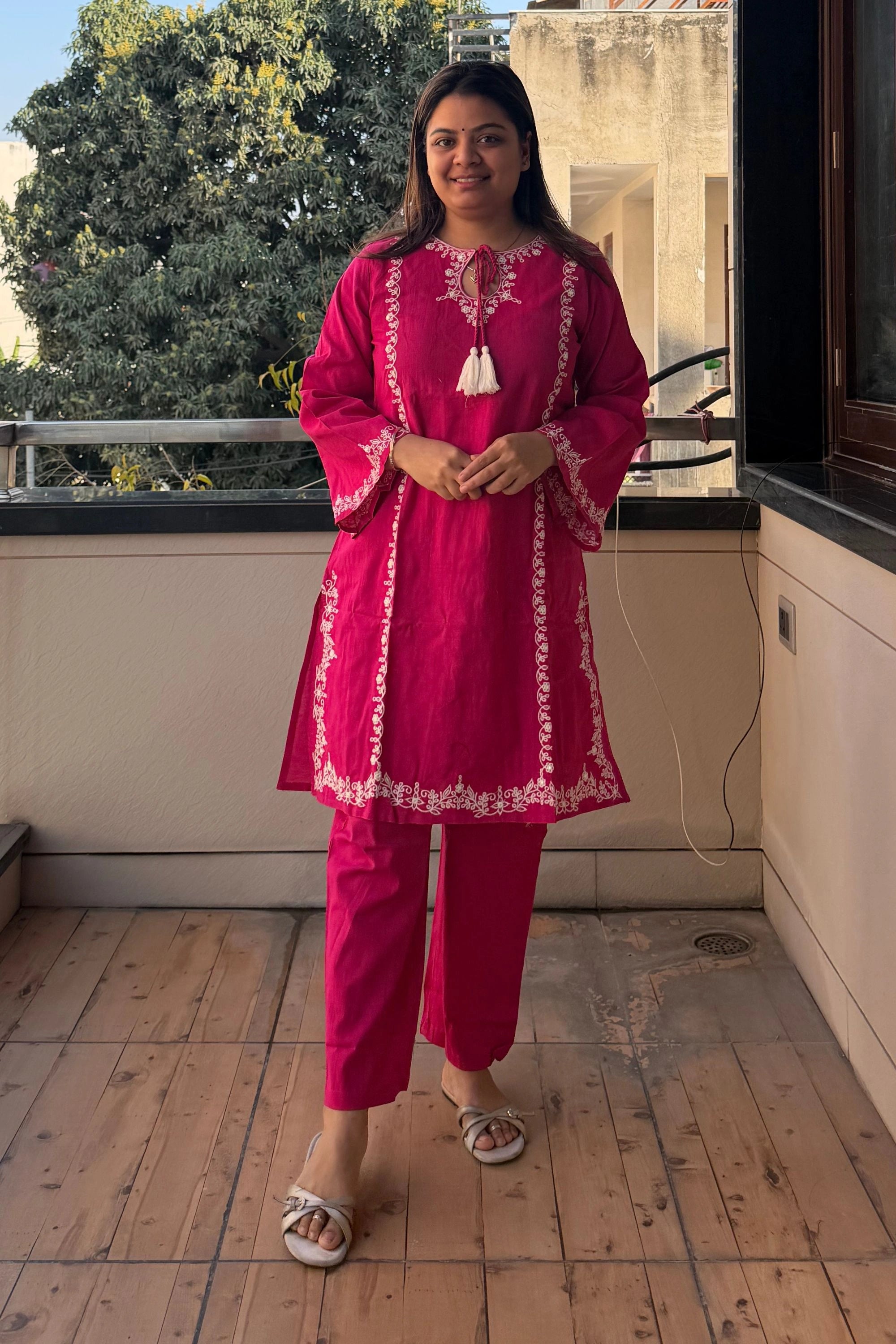 Pakistani Kurti Pant Set