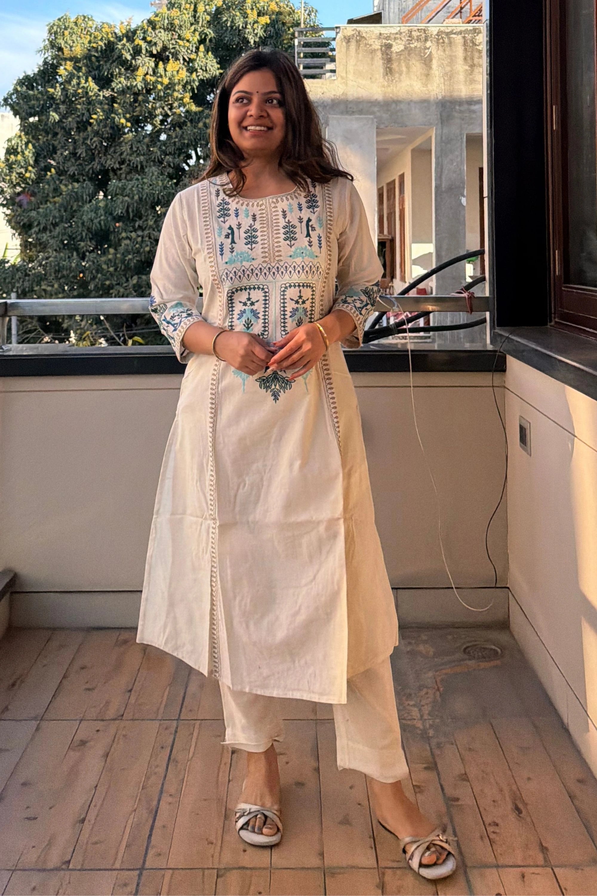 Kurti Pant Set