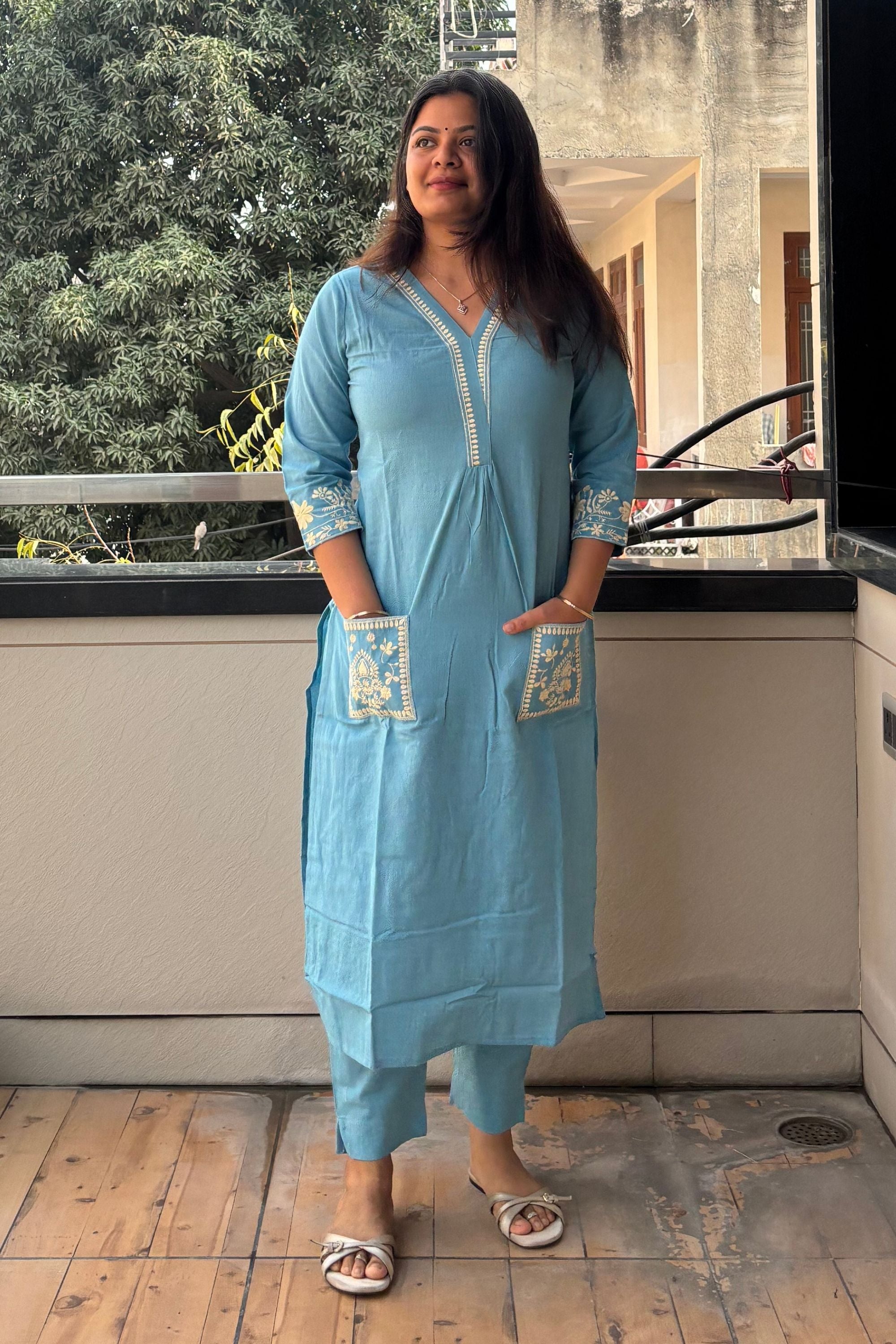 Kurti Pant Set