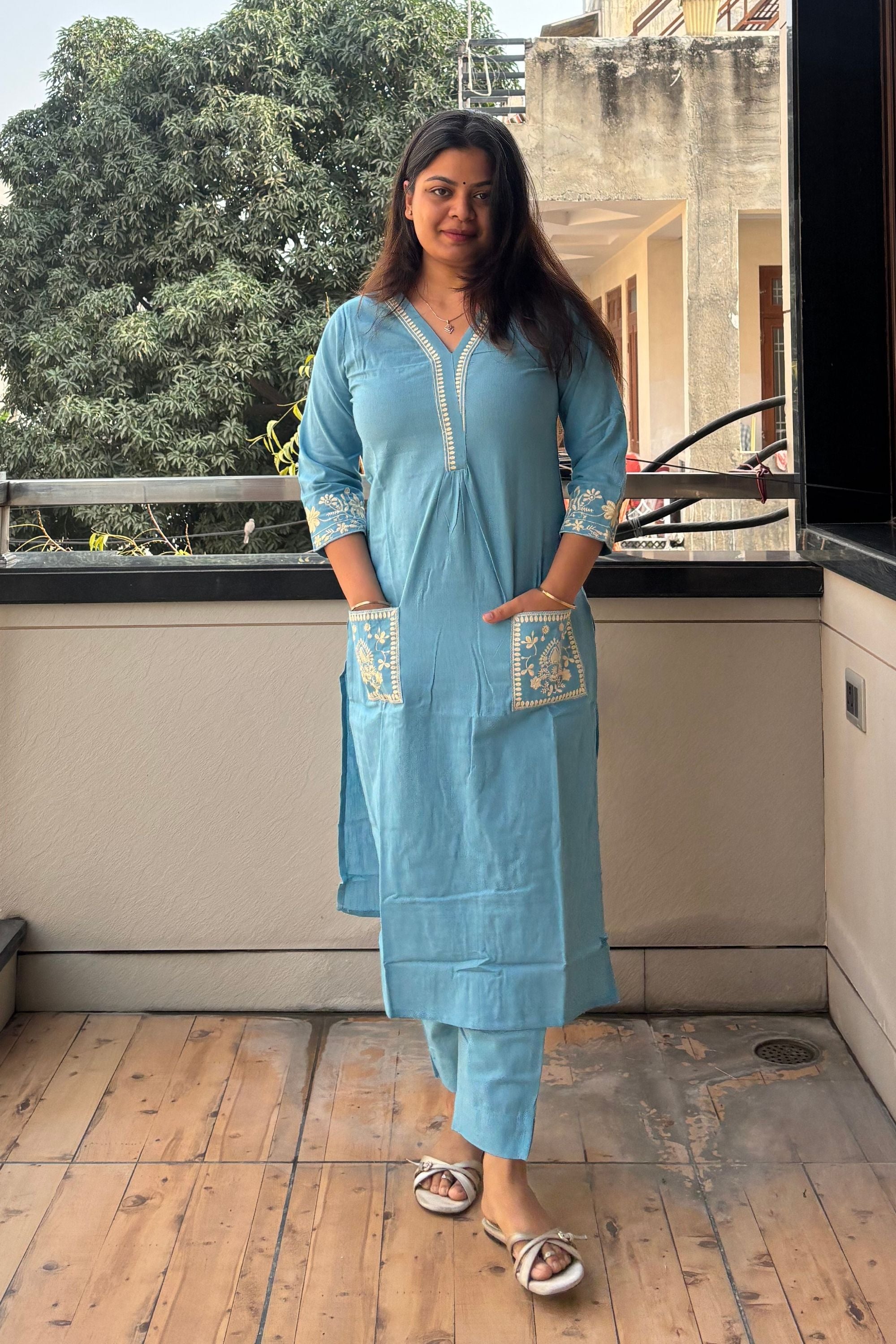 Kurti Pant Set