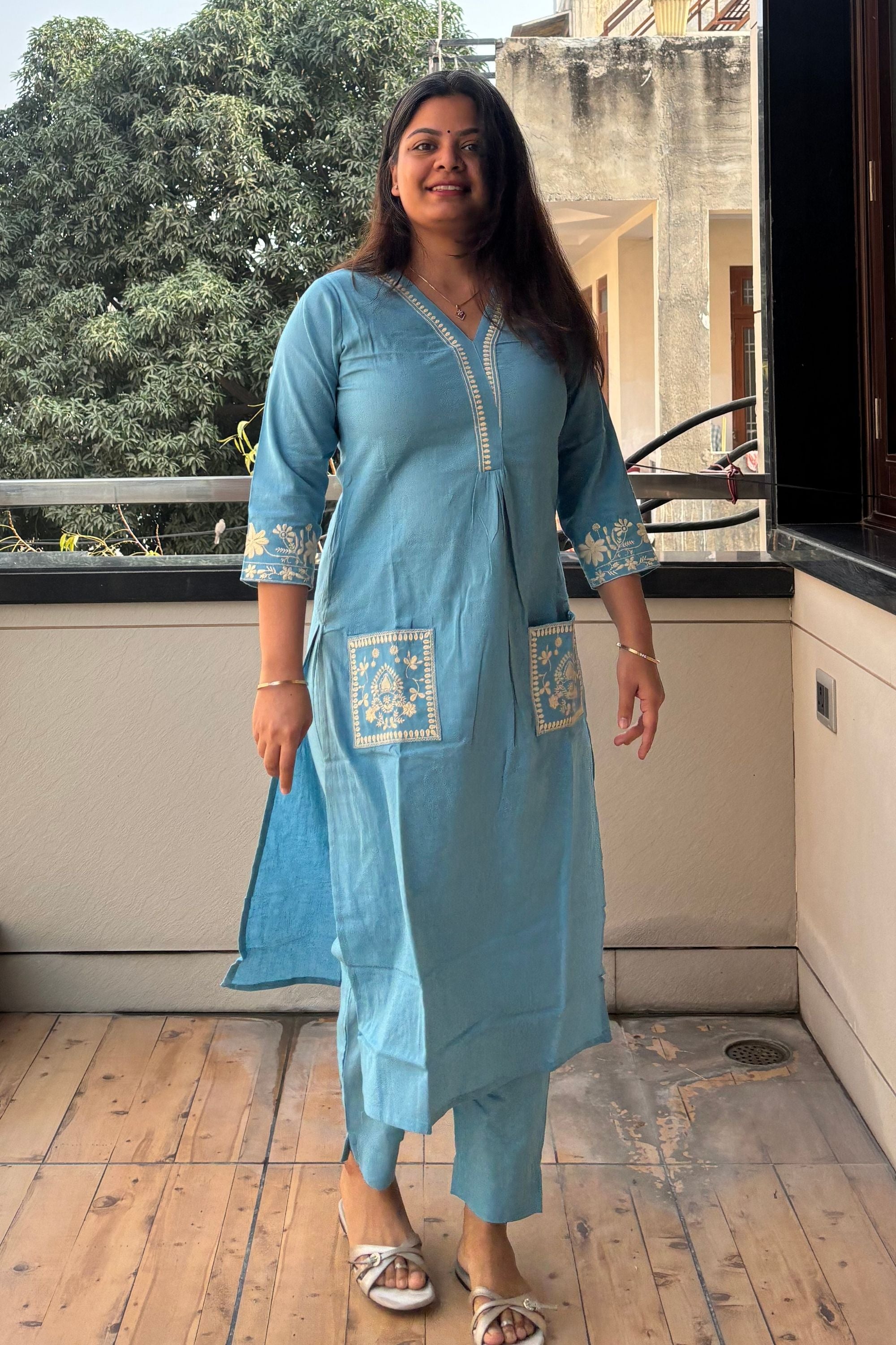Kurti Pant Set