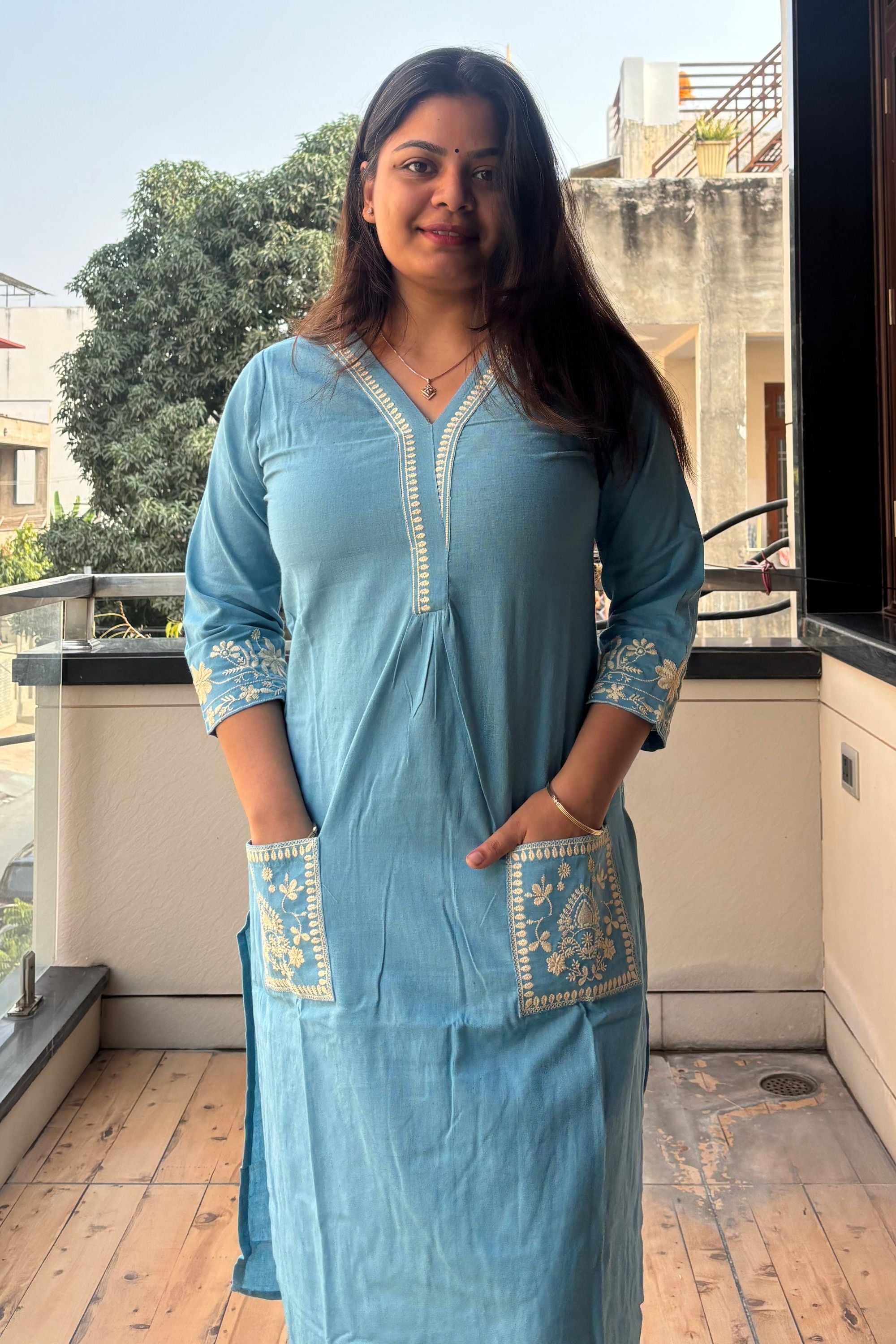 Kurti Pant Set