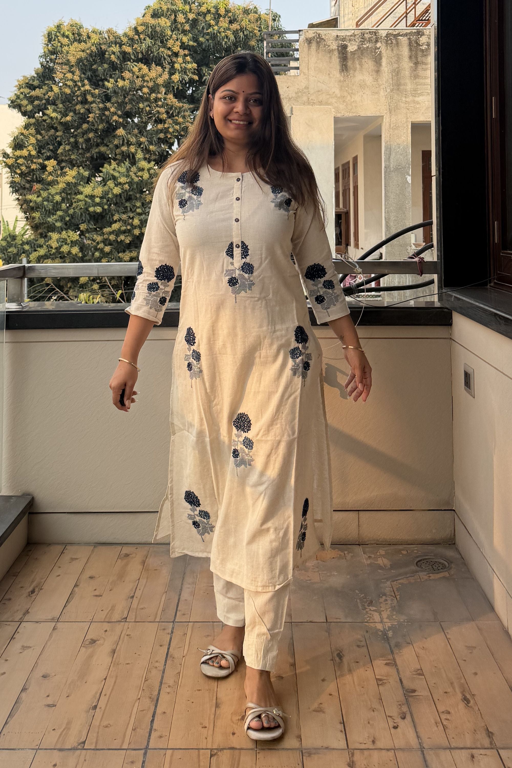 Kurti Pant Set