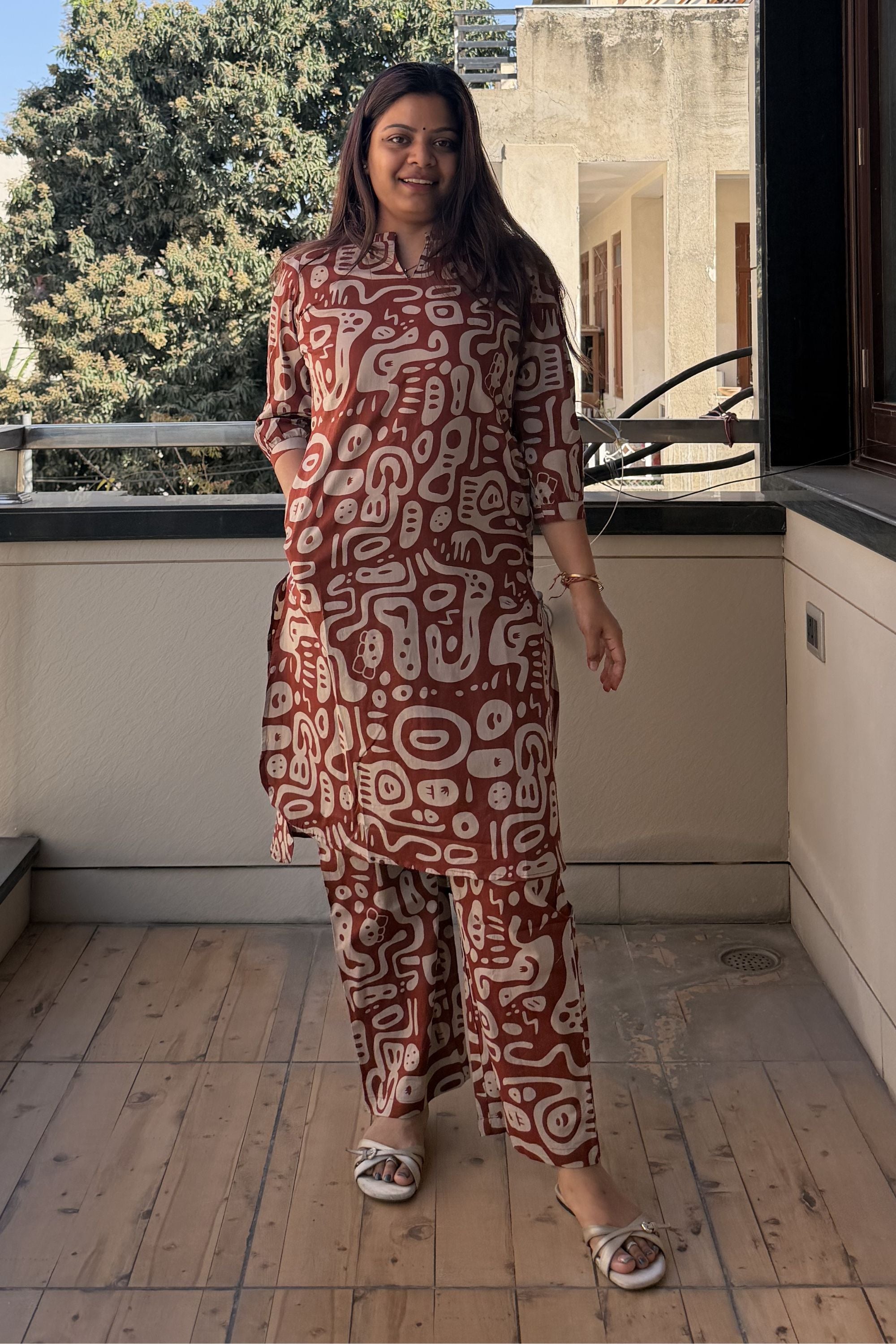 Kurti Pant Set
