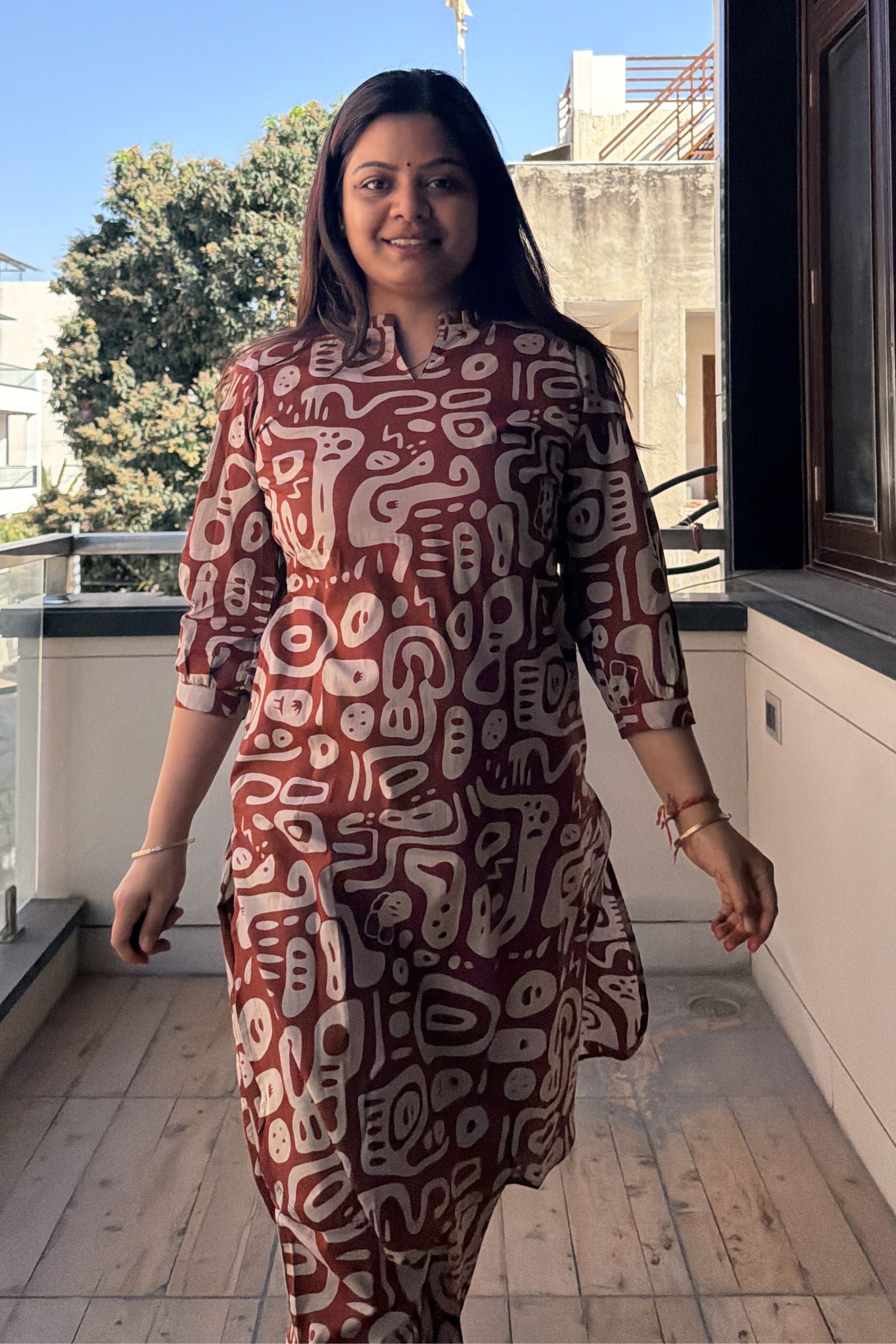 Kurti Pant Set