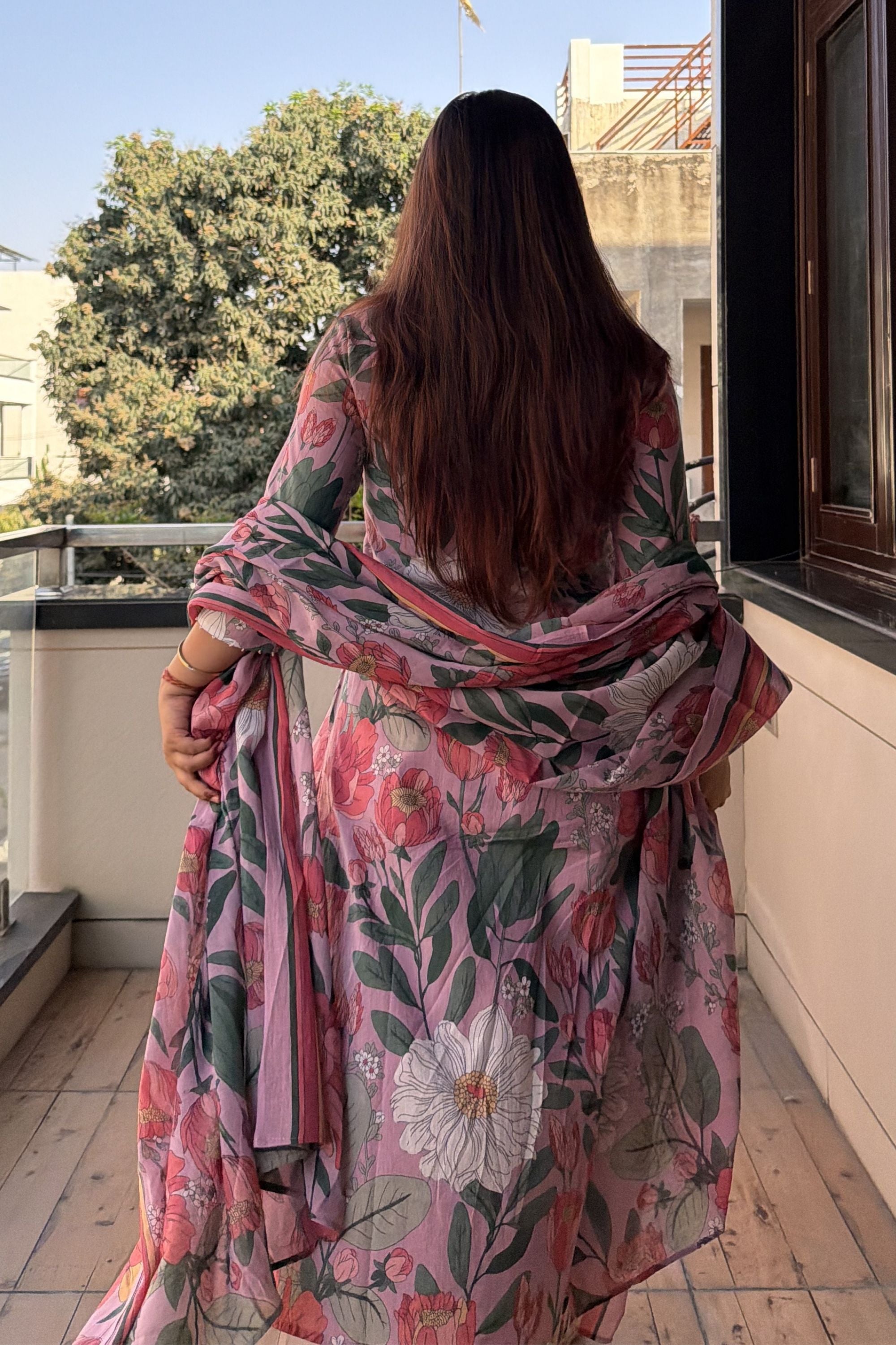 Dupatta Pant Set