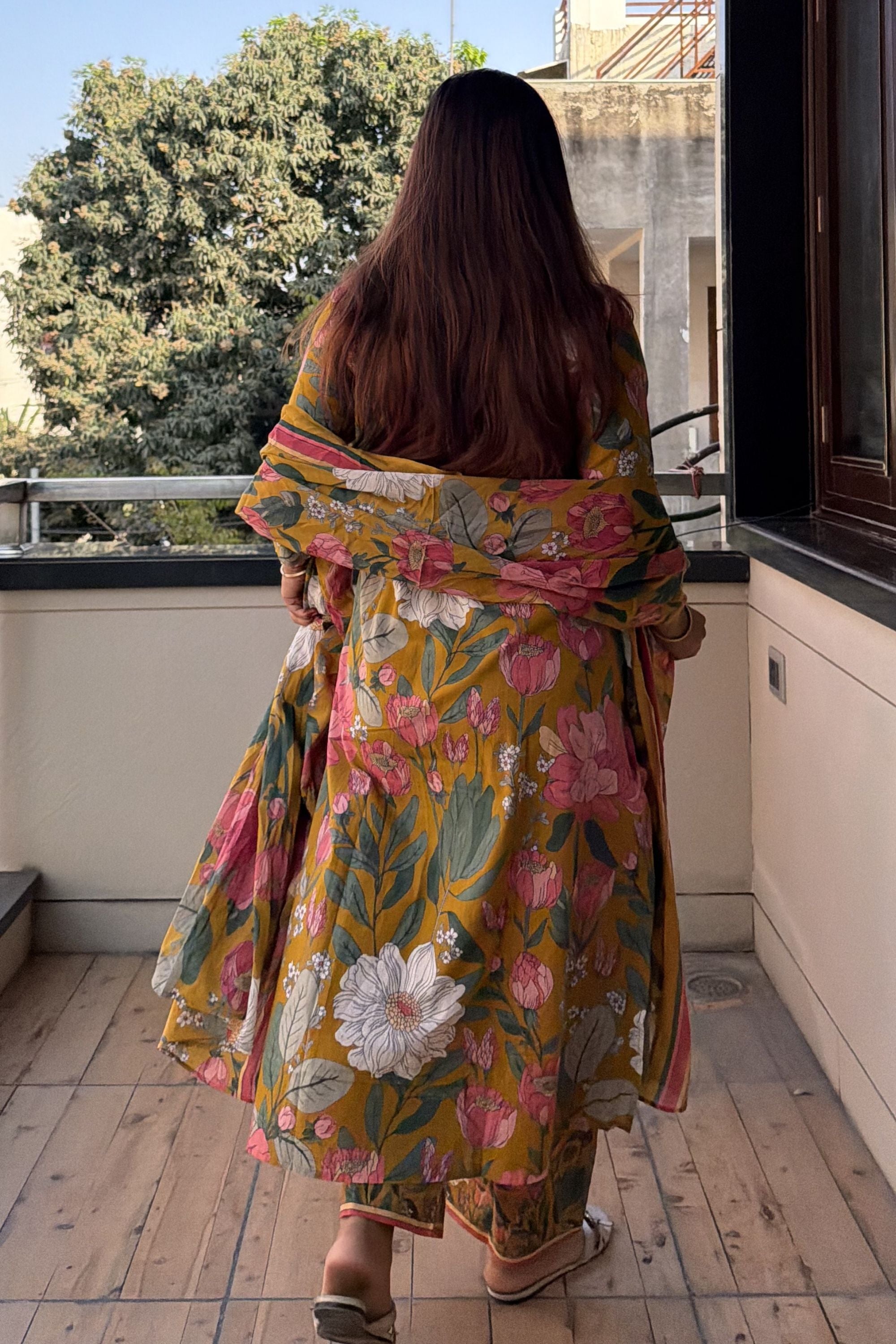 Dupatta Pant Set