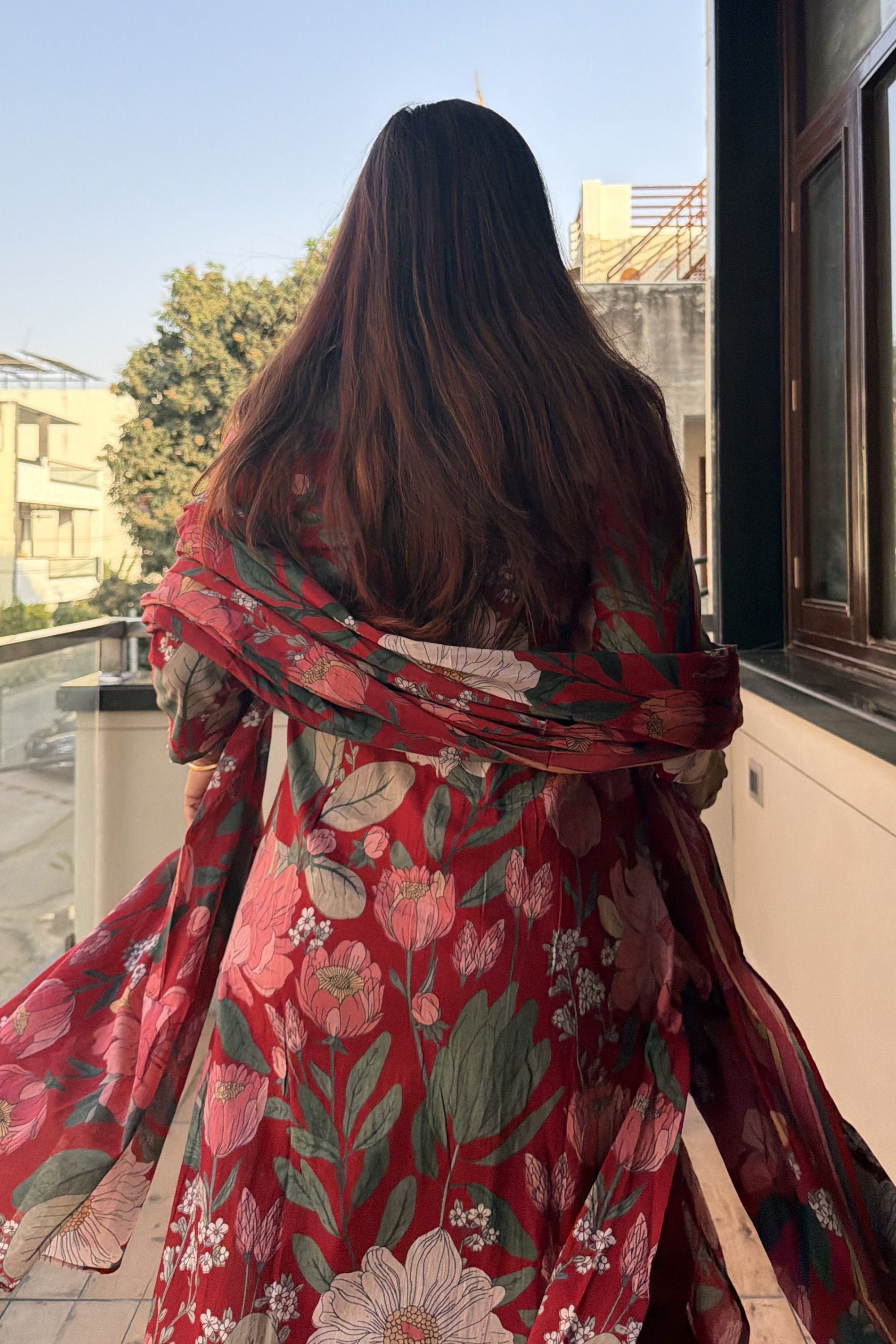 Dupatta Pant Set
