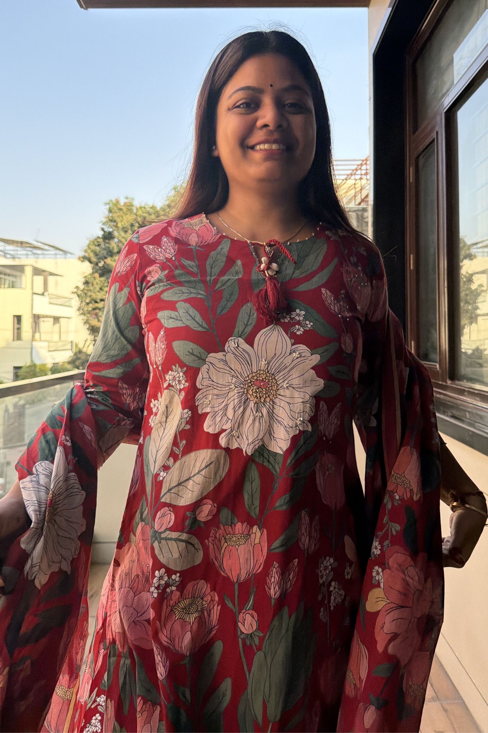 Dupatta Pant Set