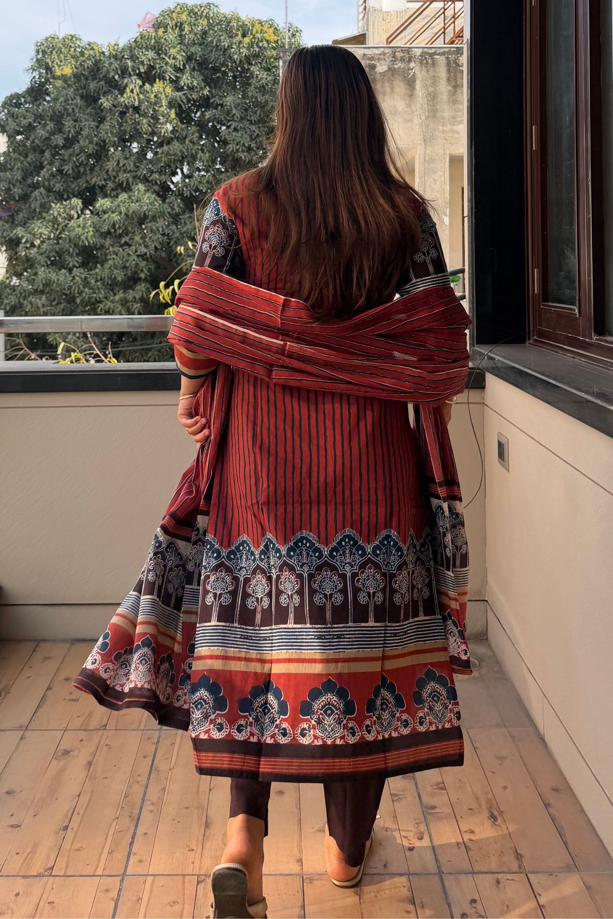 Dupatta Pant Set