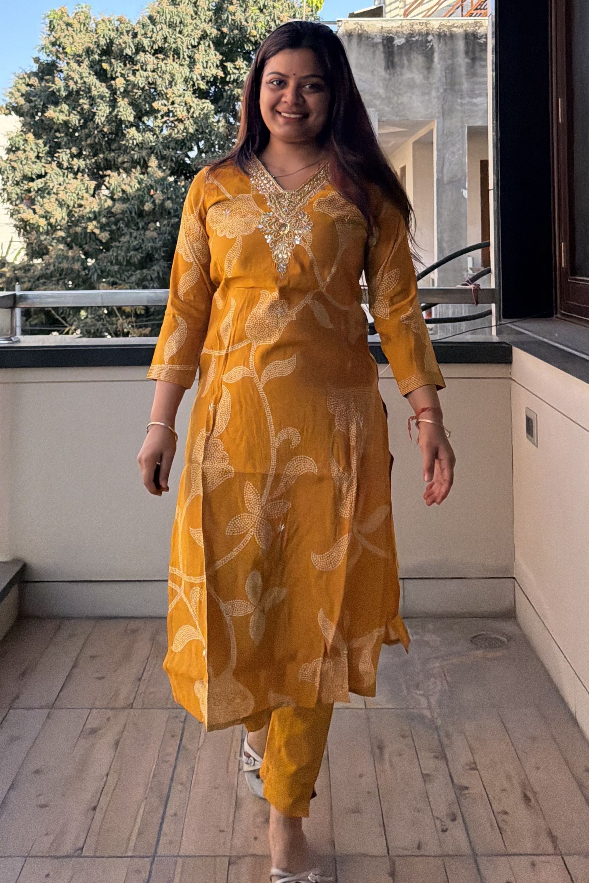 Kurti Pant Set