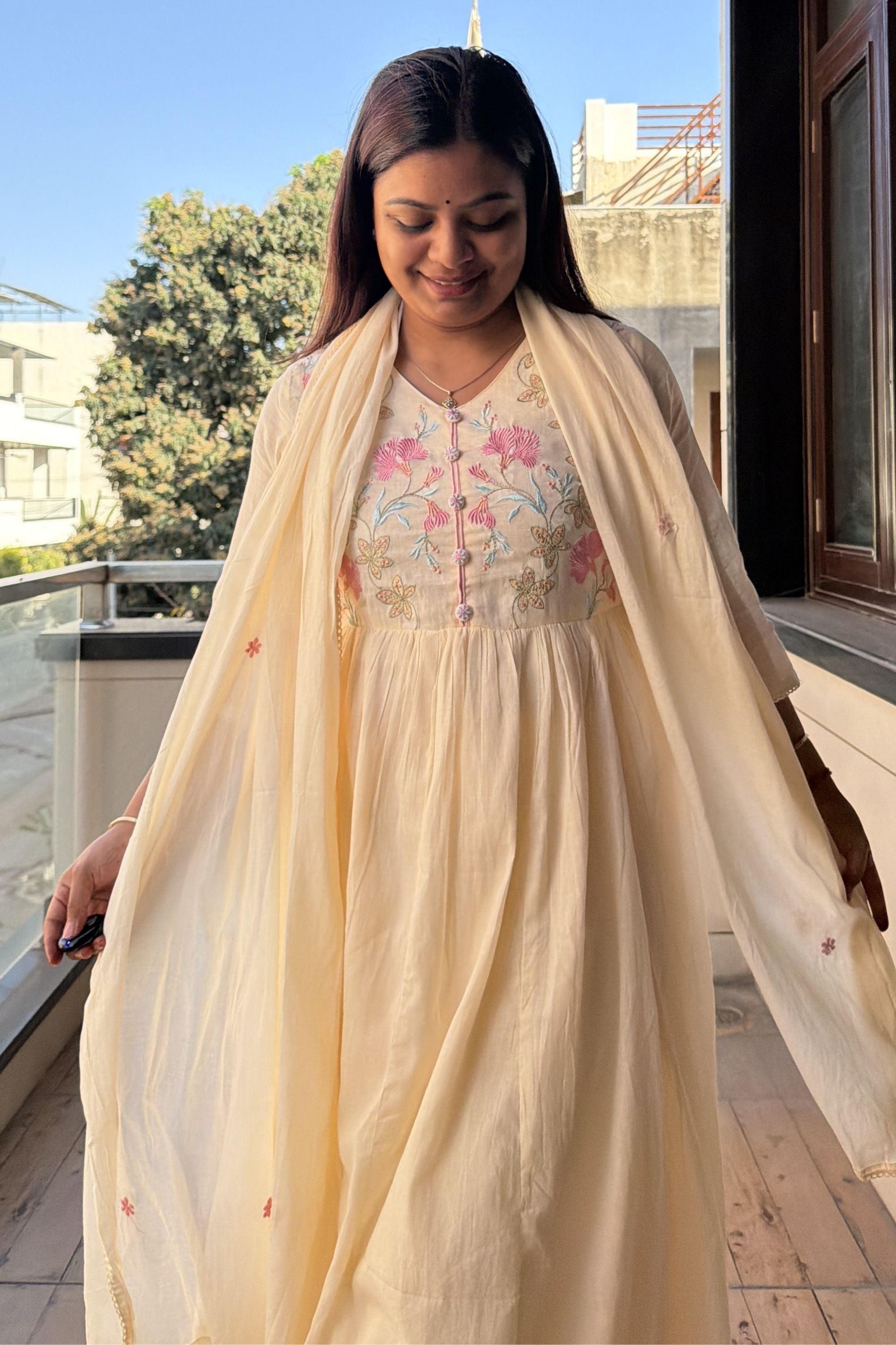 Dupatta Pant Set