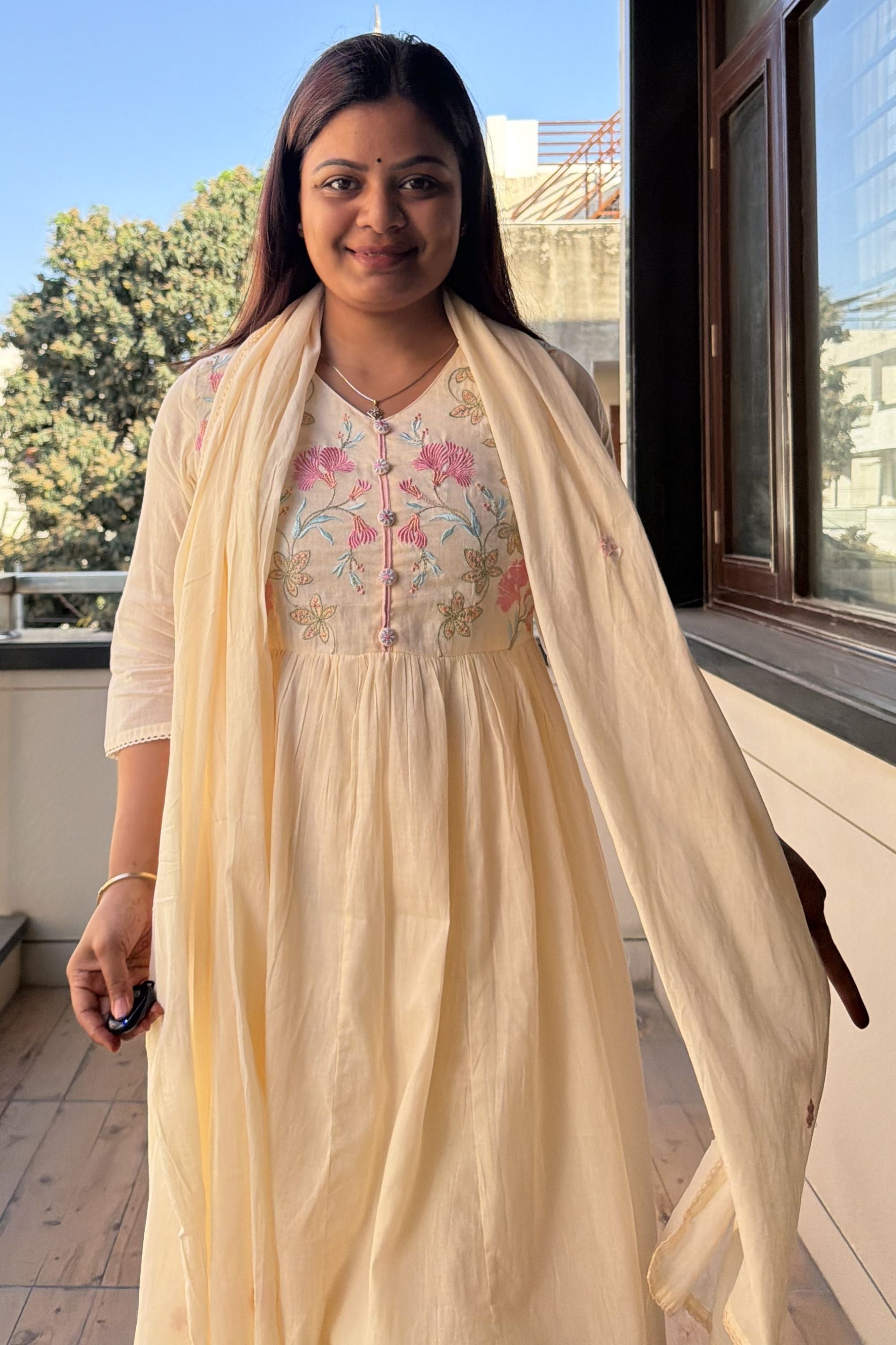 Dupatta Pant Set