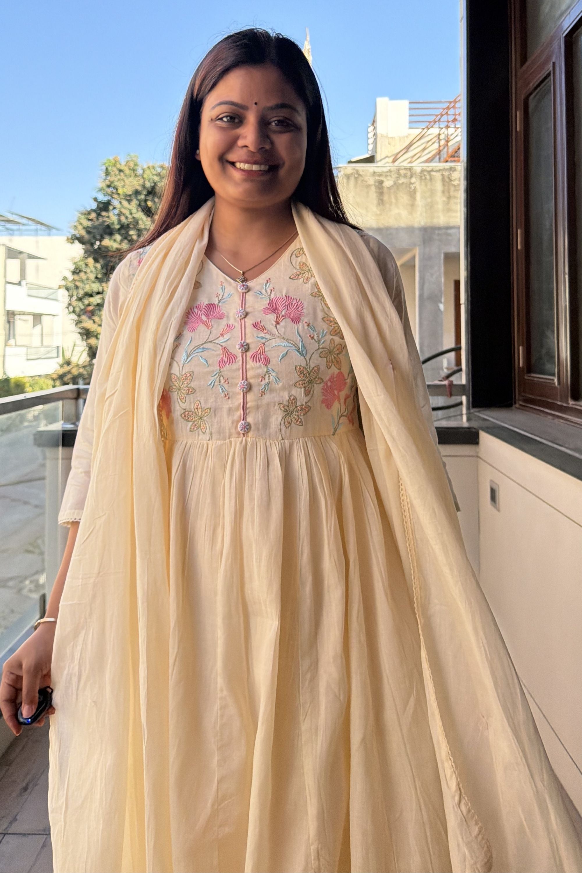 Dupatta Pant Set