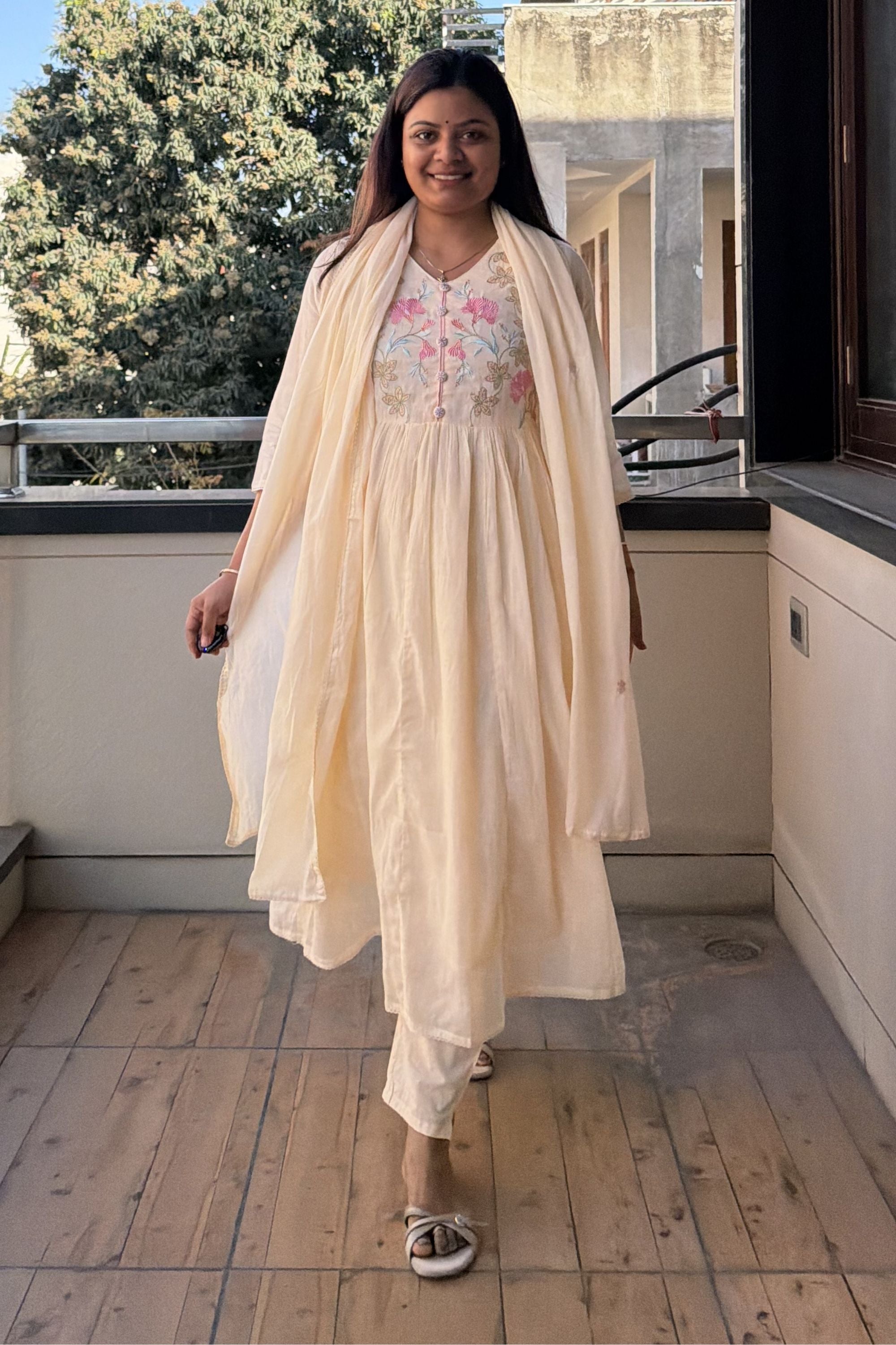 Dupatta Pant Set