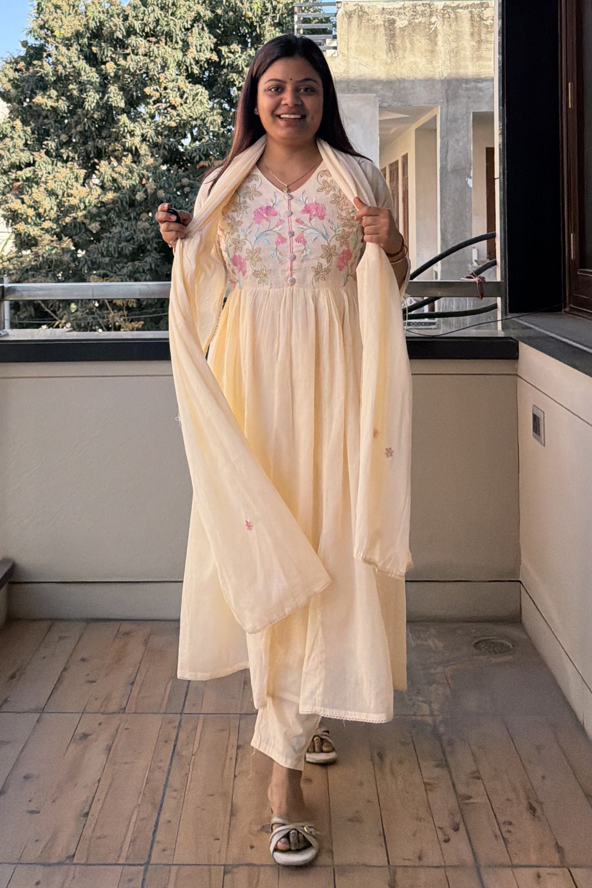 Dupatta Pant Set