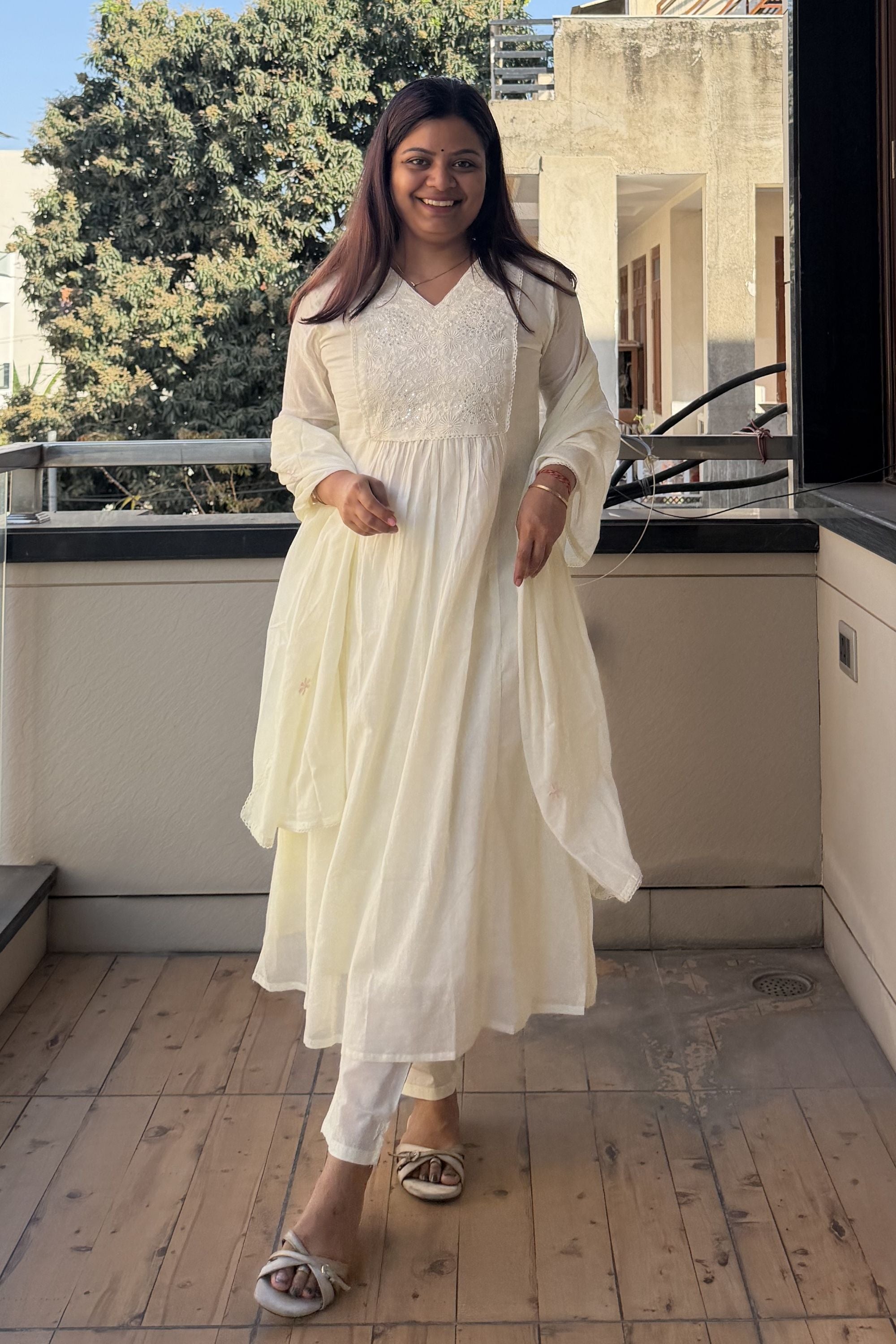 Dupatta Pant Set