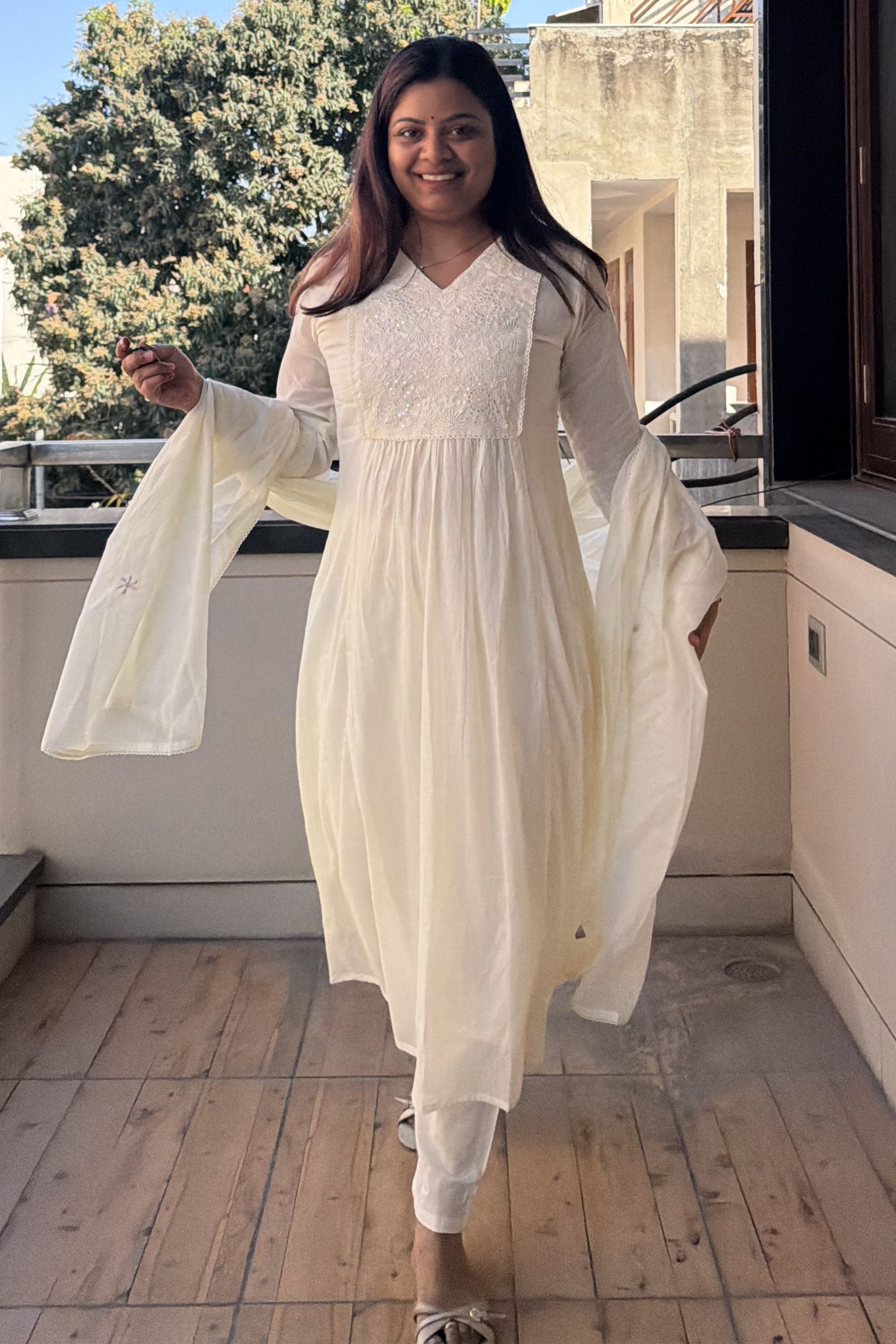 Dupatta Pant Set