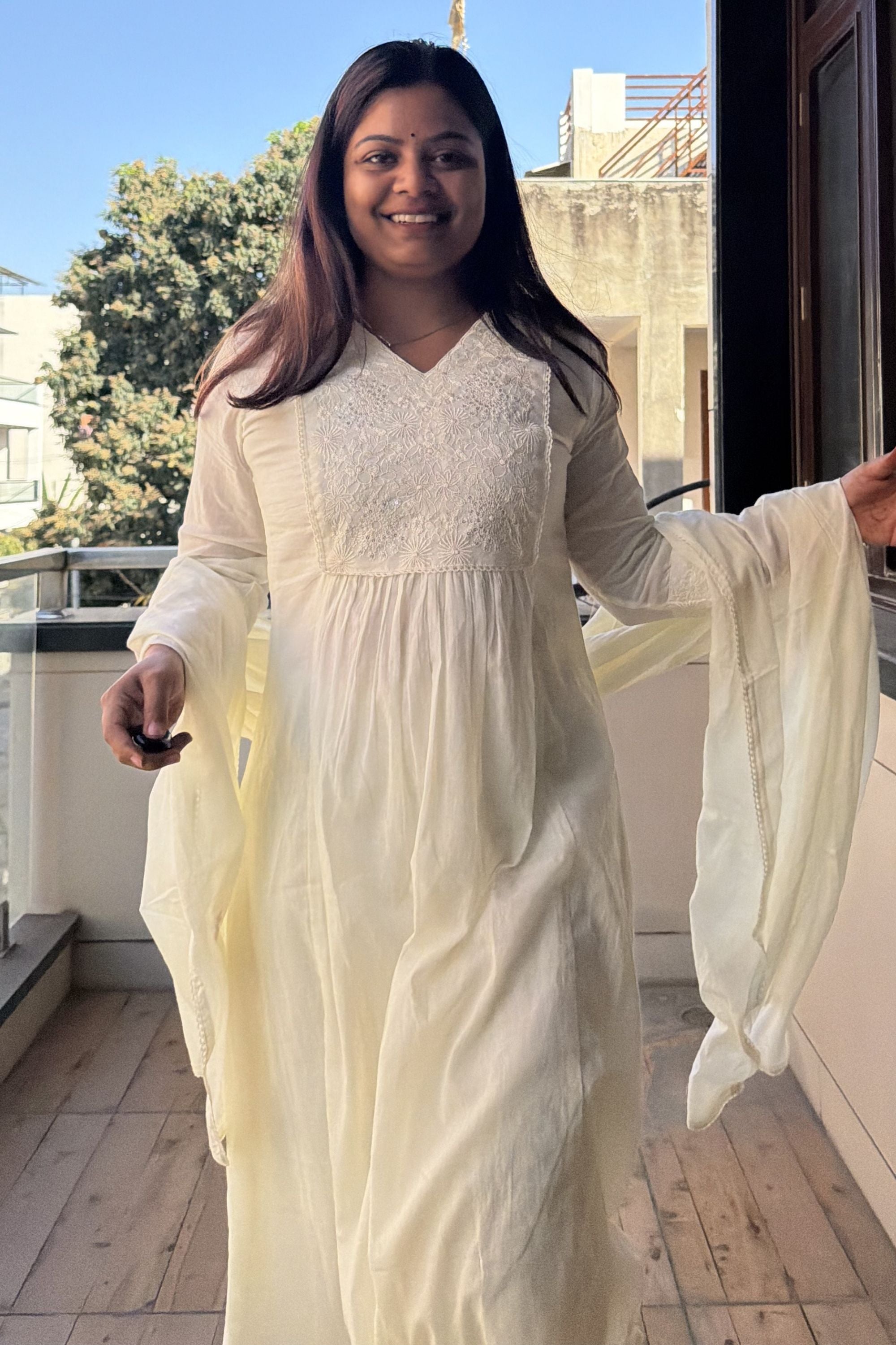 Dupatta Pant Set